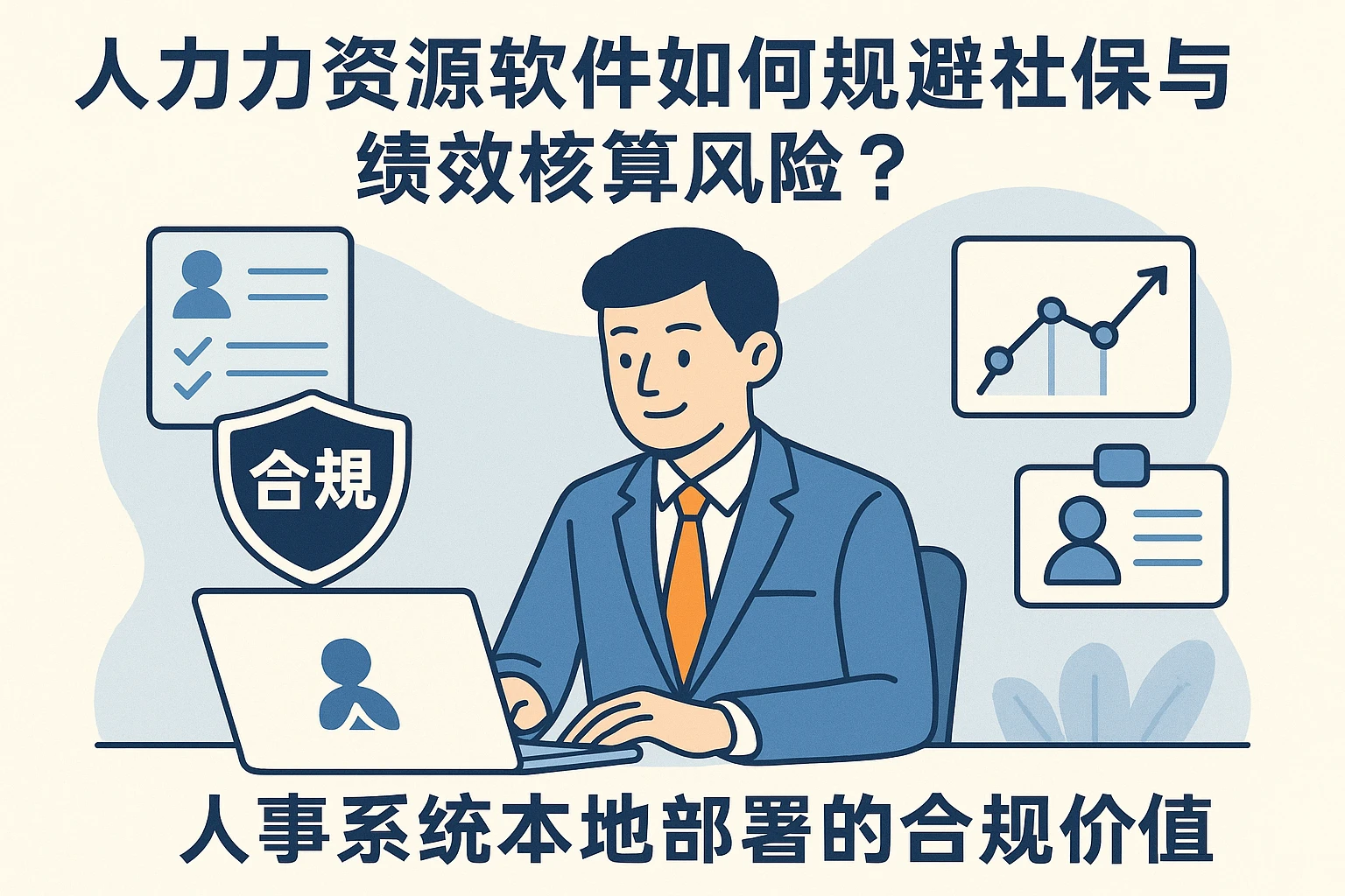 人力资源软件如何规避社保与绩效核算风险？人事系统本地部署的合规价值