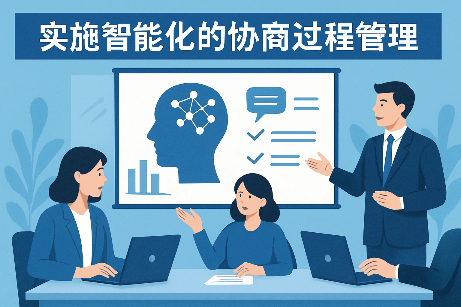 实施智能化的协商过程管理