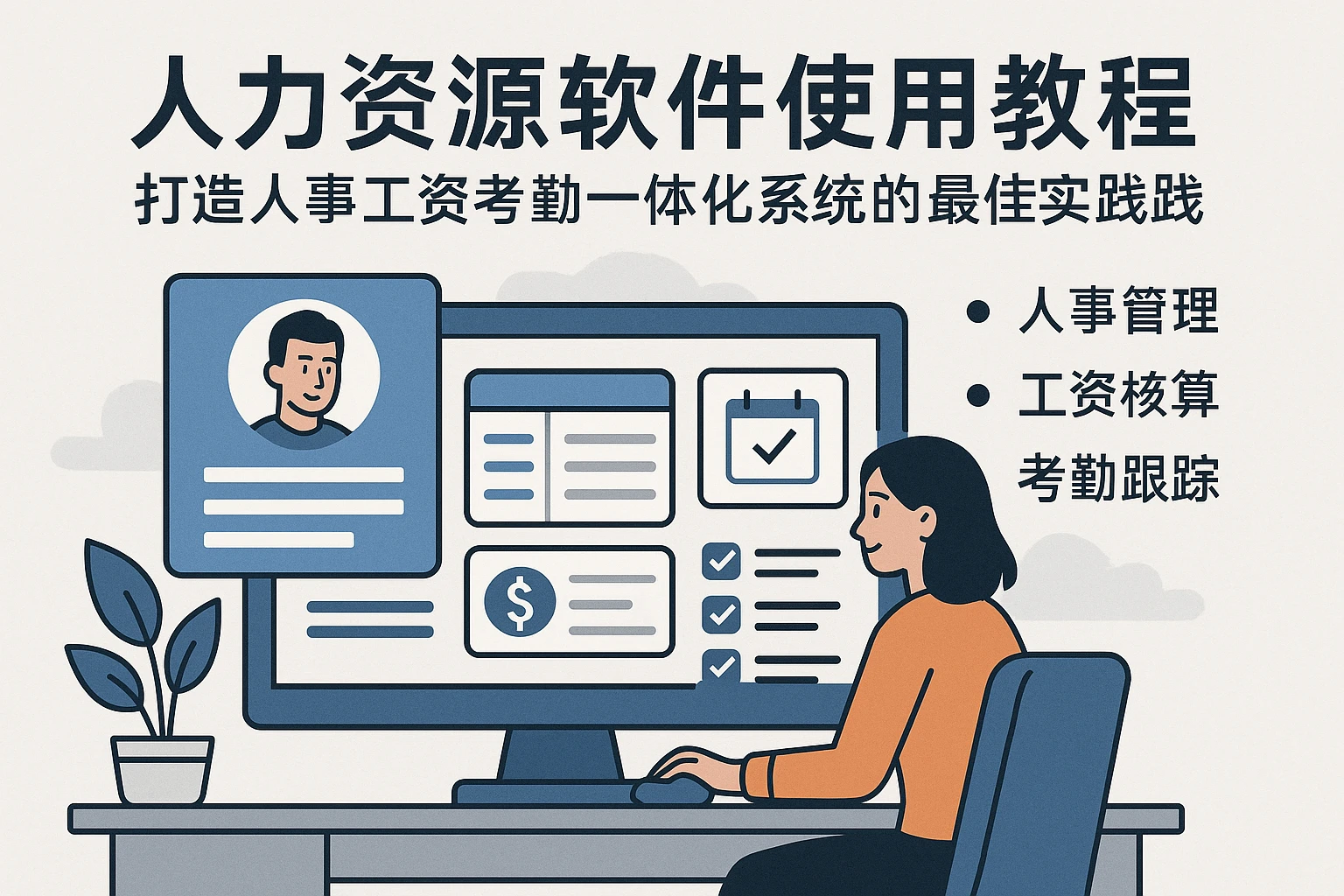 人力资源软件使用教程:打造人事工资考勤一体化系统的最佳实践