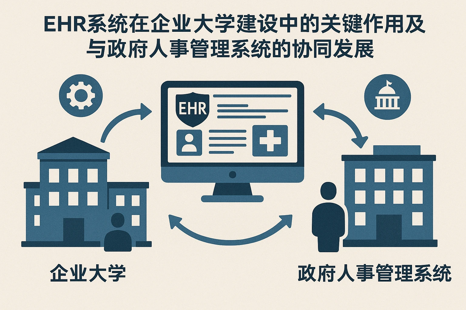 EHR系统在企业大学建设中的关键作用及与政府人事管理系统的协同发展