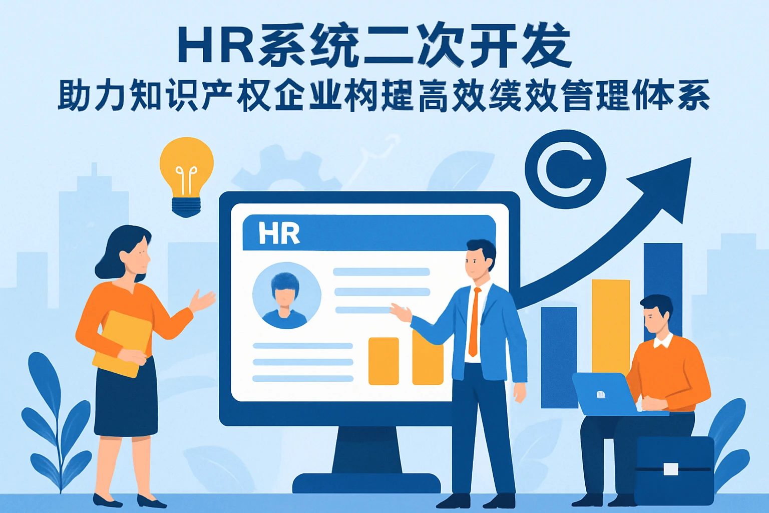 HR系统二次开发助力知识产权企业构建高效绩效管理体系