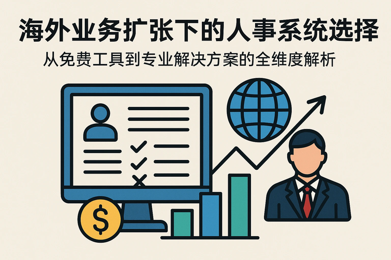 海外业务扩张下的人事系统选择：从免费工具到专业解决方案的全维度解析