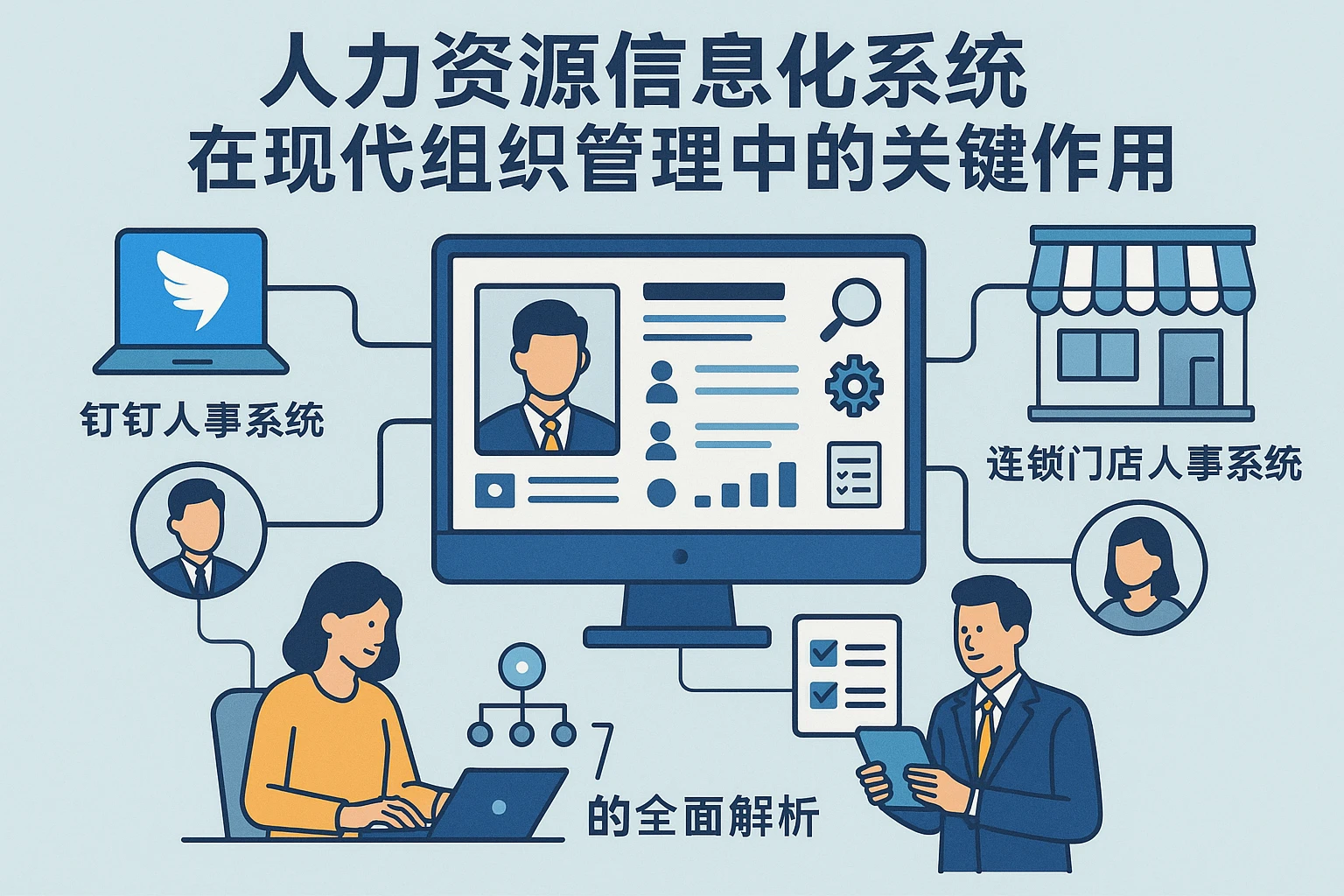 人力资源信息化系统在现代组织管理中的关键作用：从钉钉人事系统到连锁门店人事系统的全面解析