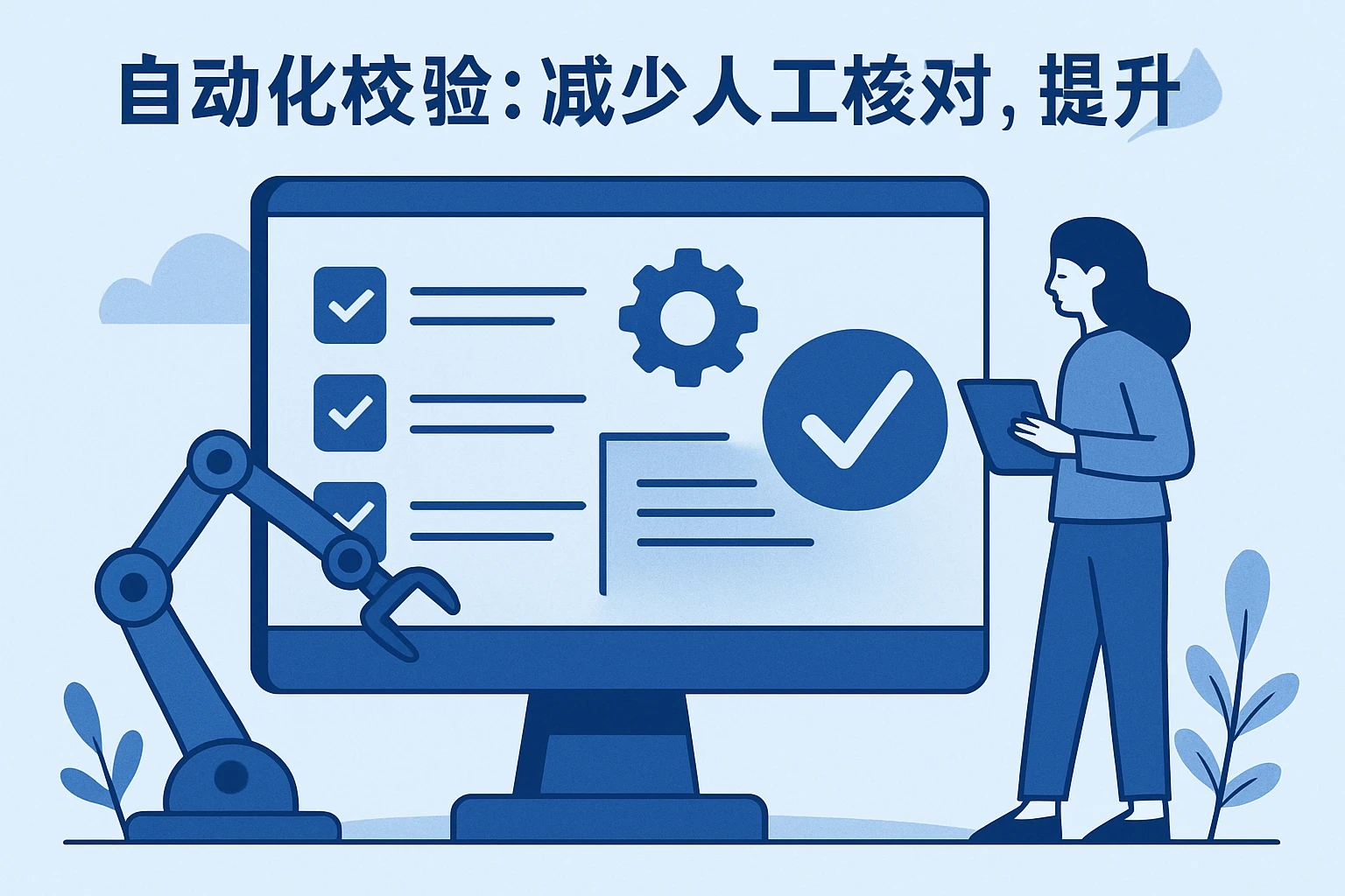 2. 自动化校验：减少人工核对，提升准确性