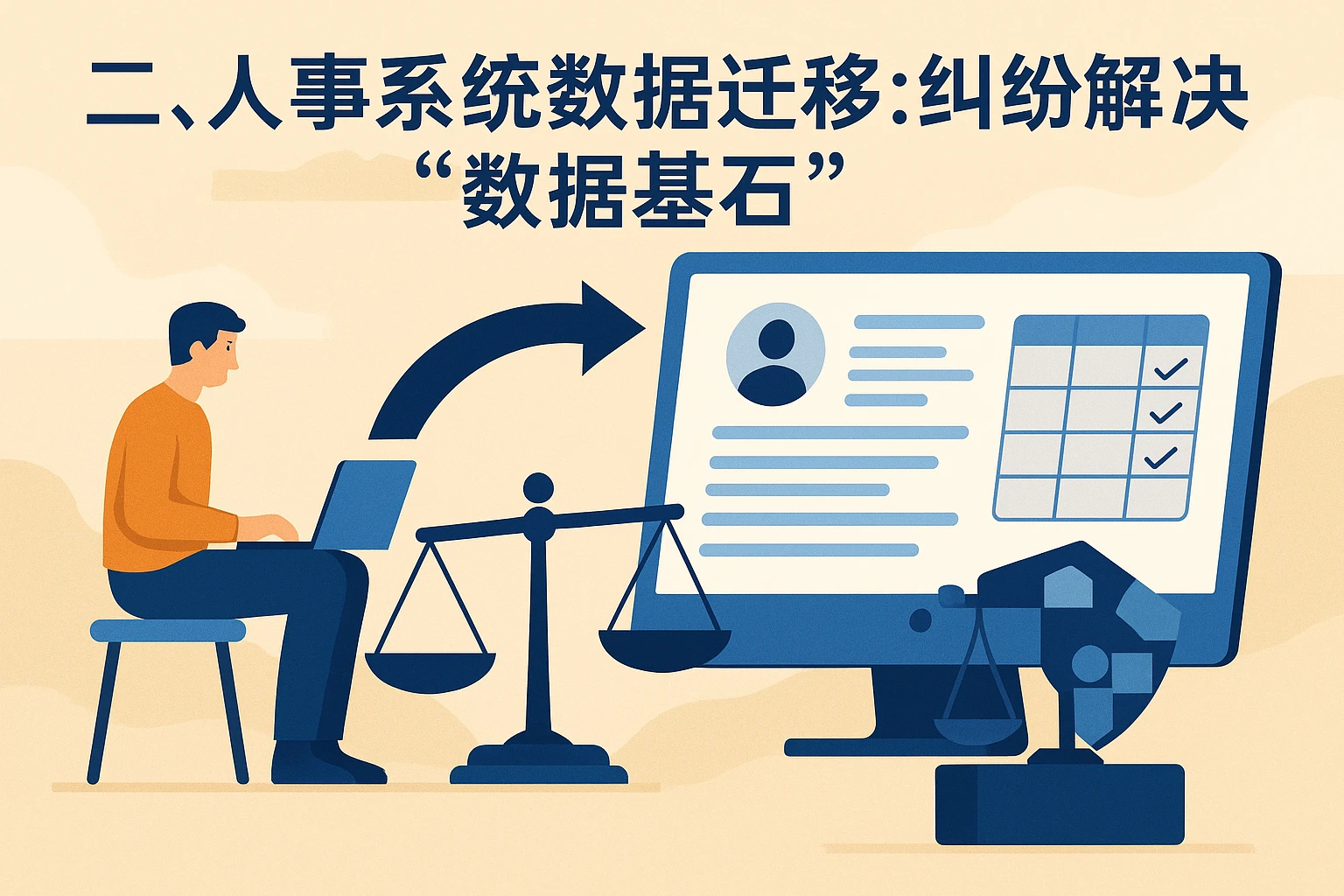 二、人事系统数据迁移：纠纷解决的“数据基石”