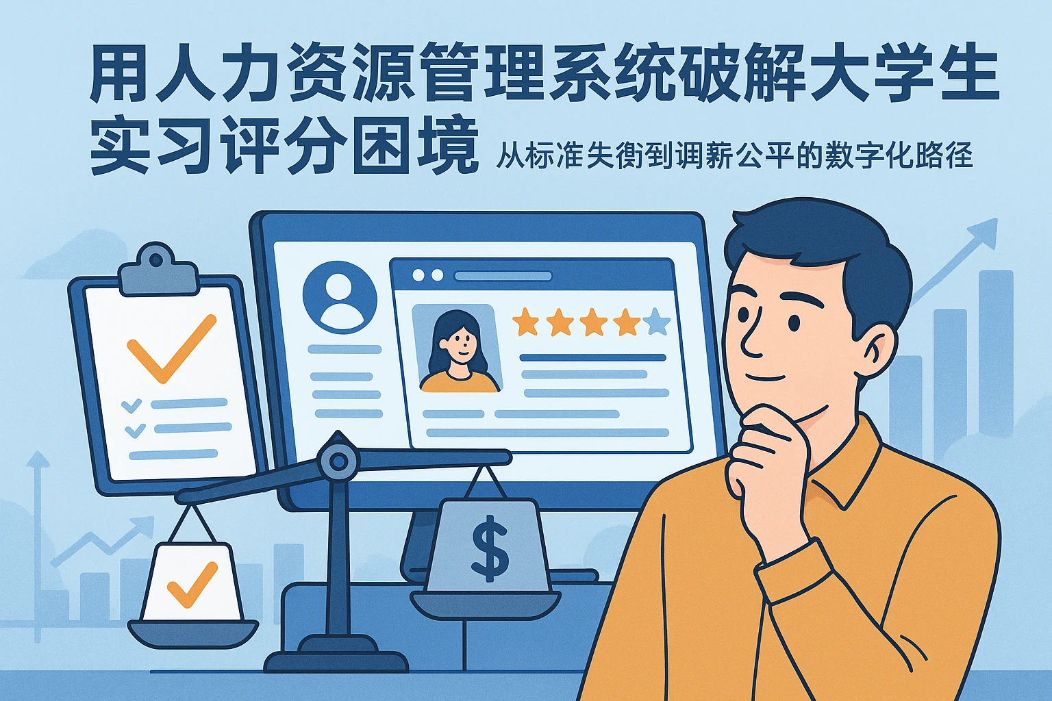 用人力资源管理系统破解大学生实习评分困境：从标准失衡到调薪公平的数字化路径