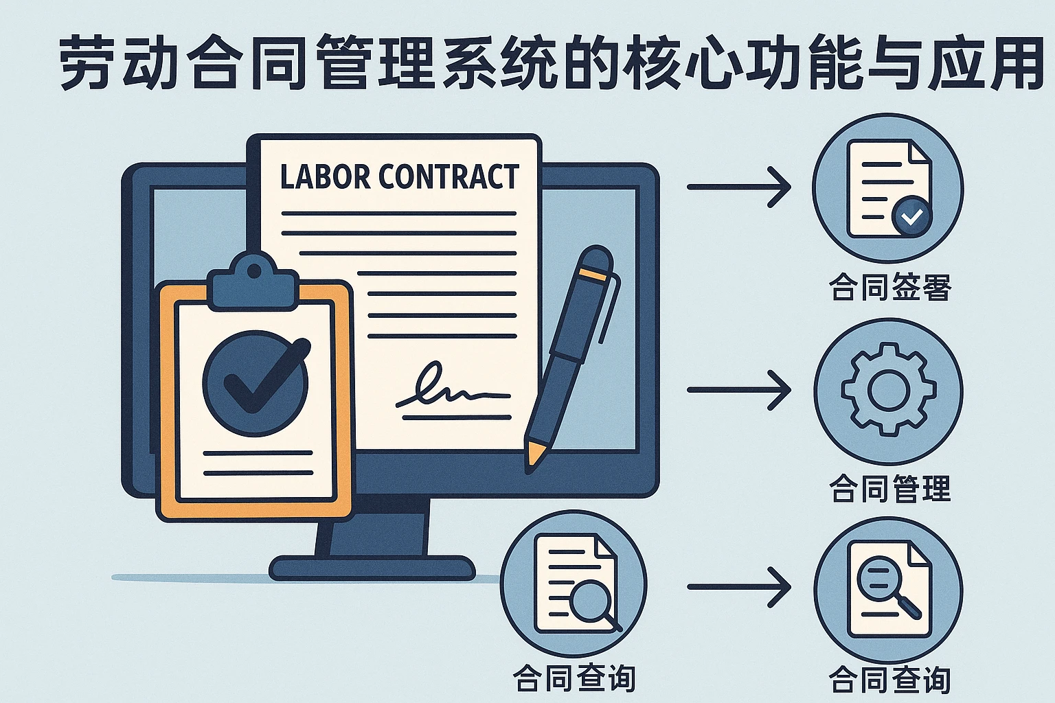 劳动合同管理系统的核心功能与应用