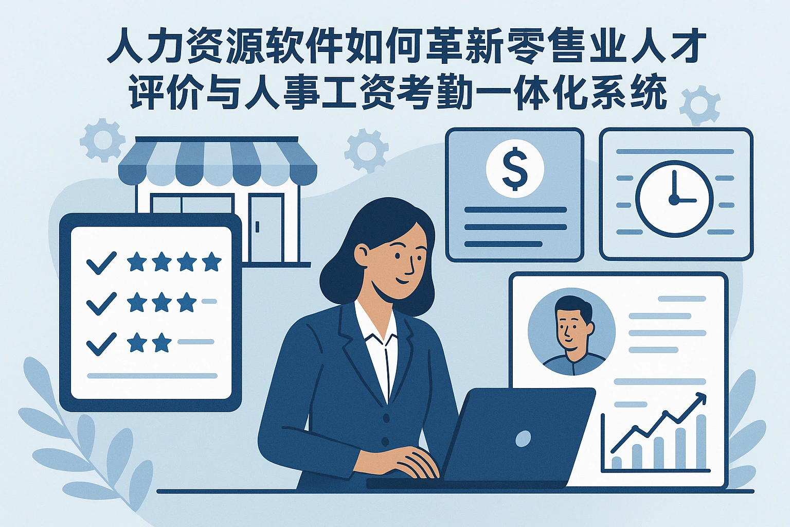 人力资源软件如何革新零售业人才评价与人事工资考勤一体化系统
