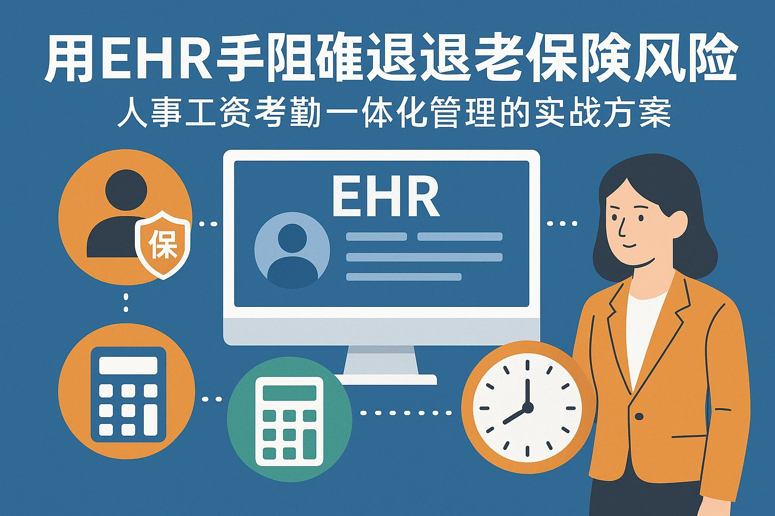 用EHR系统破解退休社保风险:人事工资考勤一体化管理的实战方案