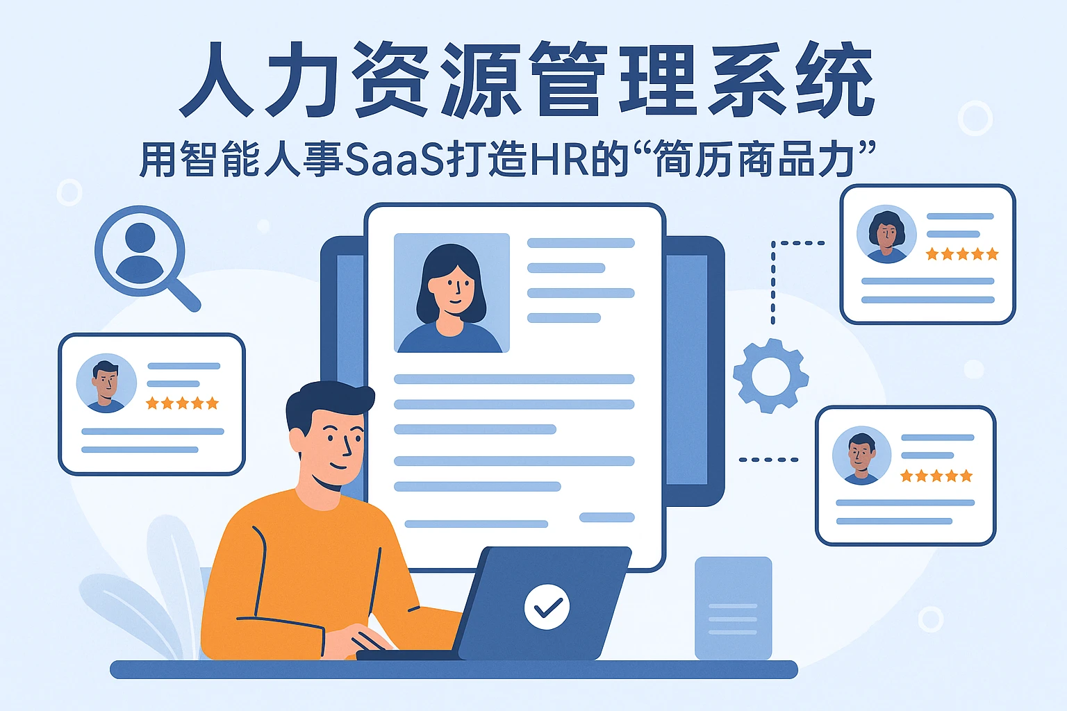 人力资源管理系统：用智能人事SaaS打造HR的“简历商品力”