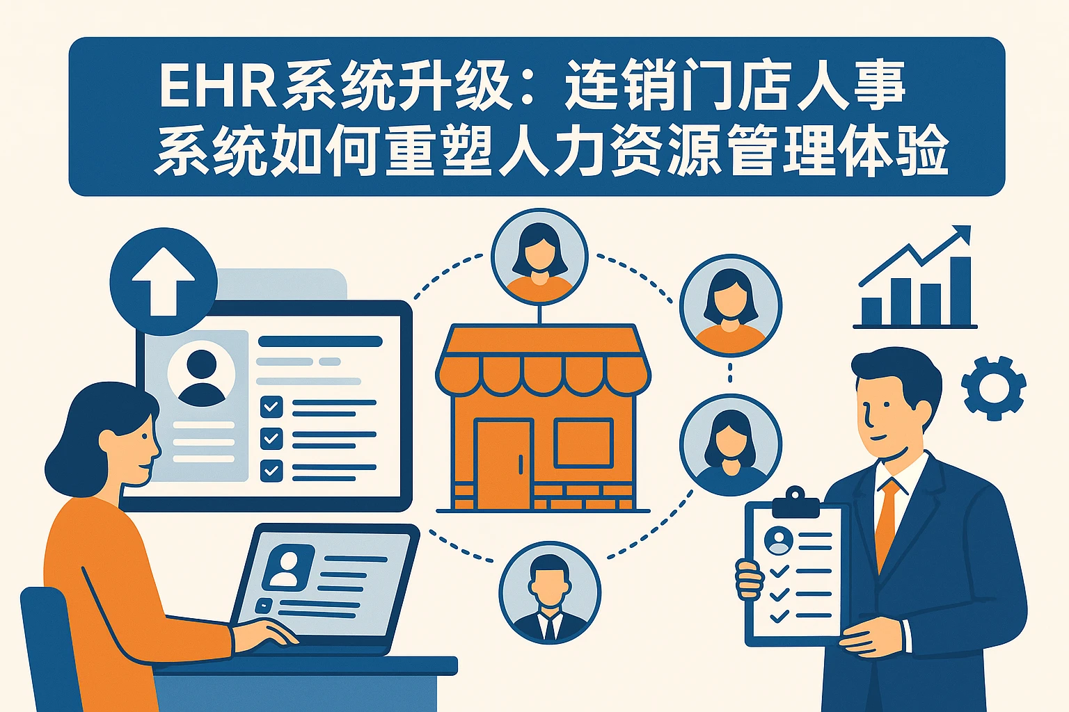 EHR系统升级:连锁门店人事系统如何重塑人力资源管理体验