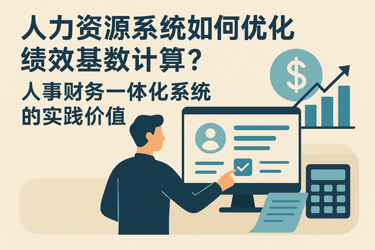 人力资源系统如何优化绩效基数计算?人事财务一体化系统的实践价值
