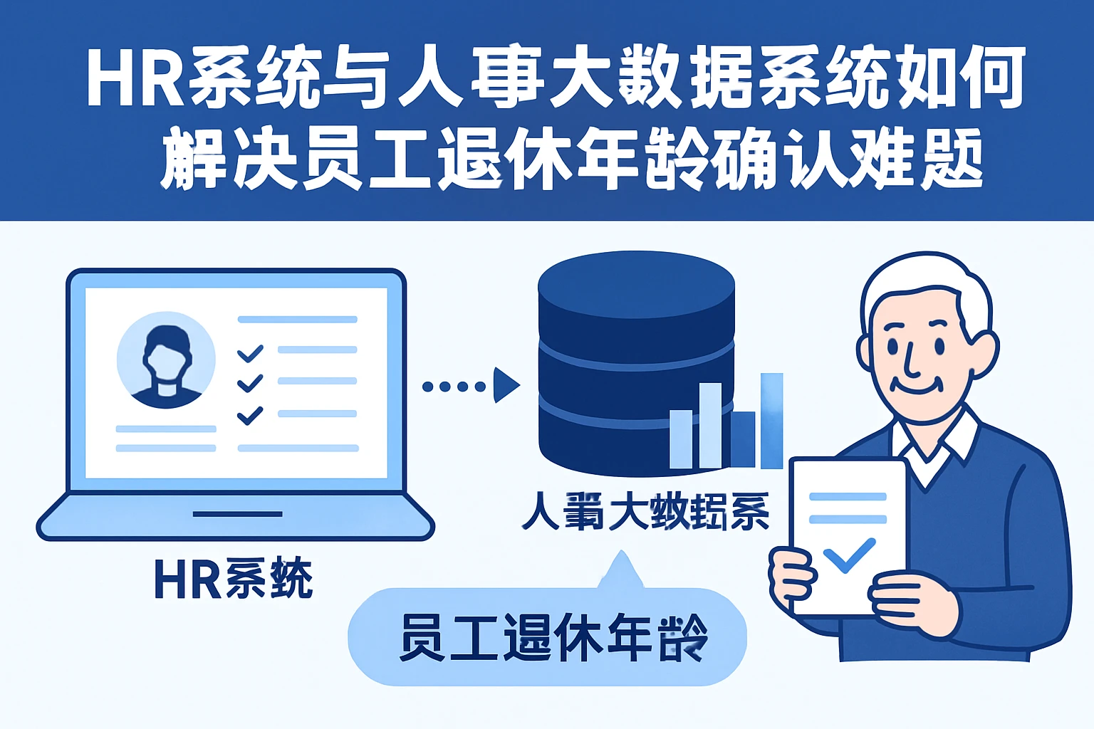 HR系统与人事大数据系统如何解决员工退休年龄确认难题