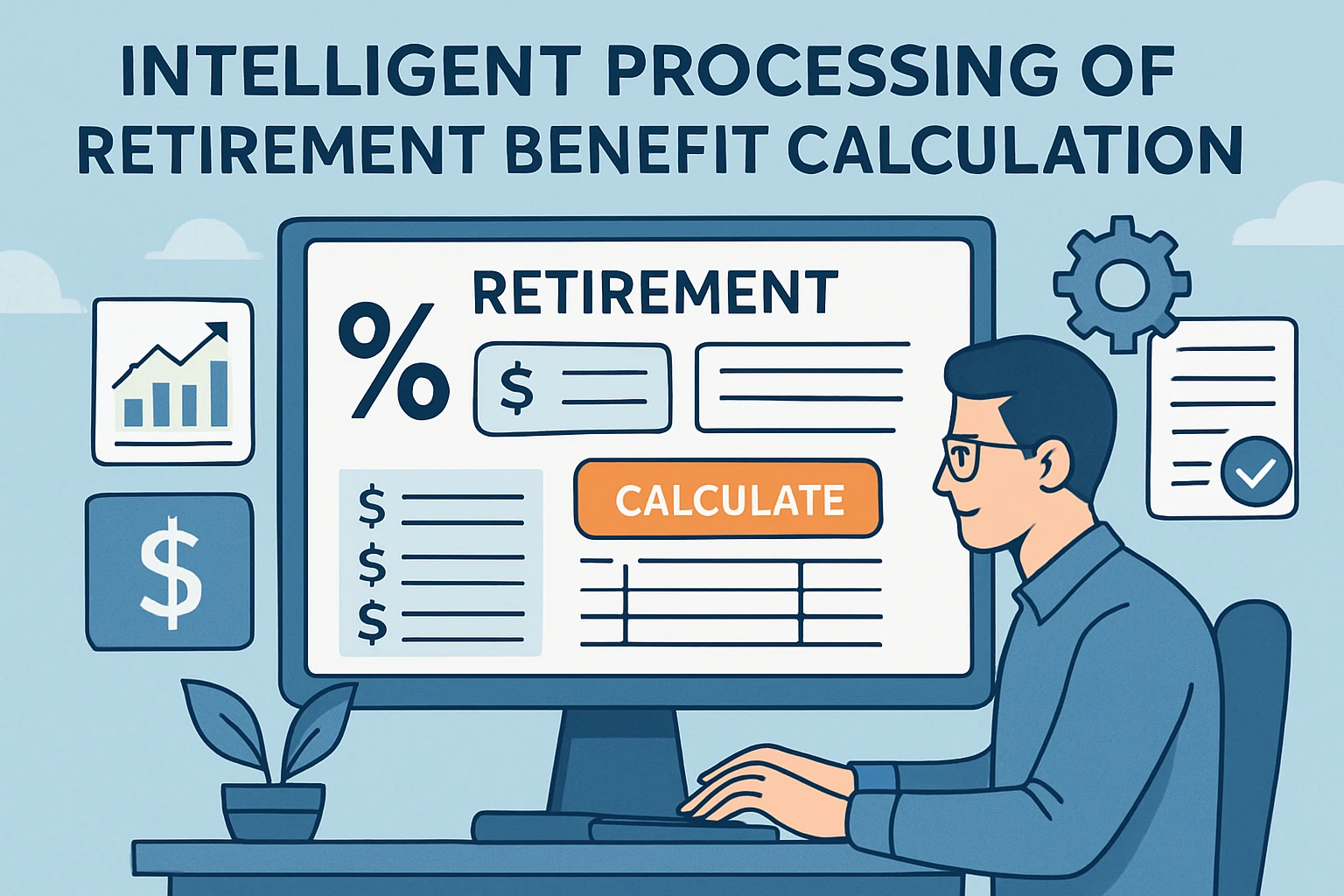 退休待遇计算模块的智能化处理