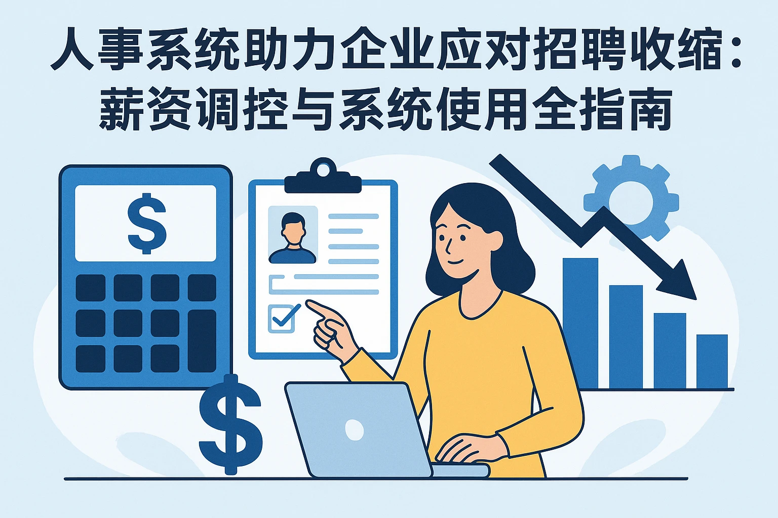 人事系统助力企业应对招聘收缩：薪资调控与系统使用全指南