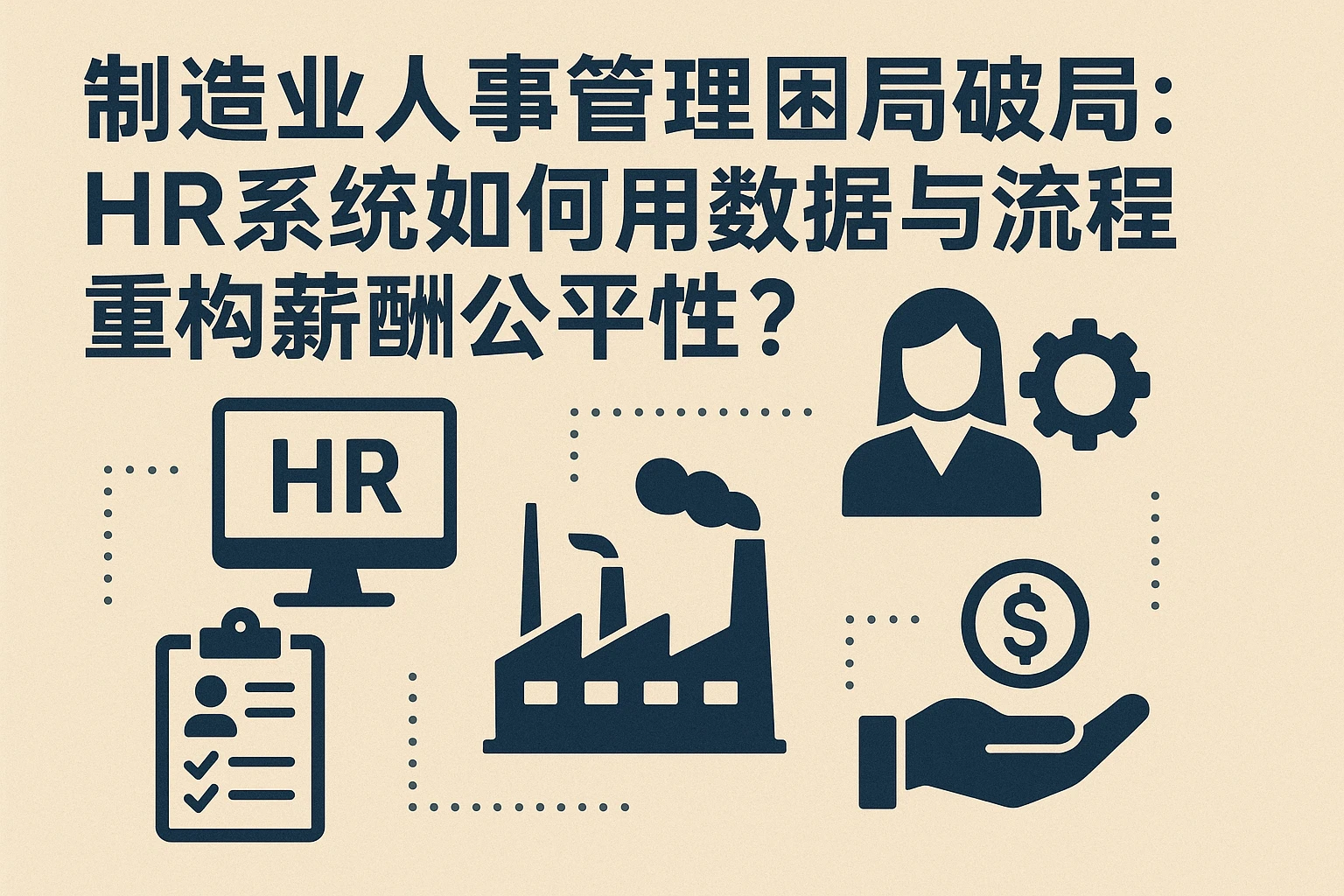 制造业人事管理困局破局:HR系统如何用数据与流程重构薪酬公平性?