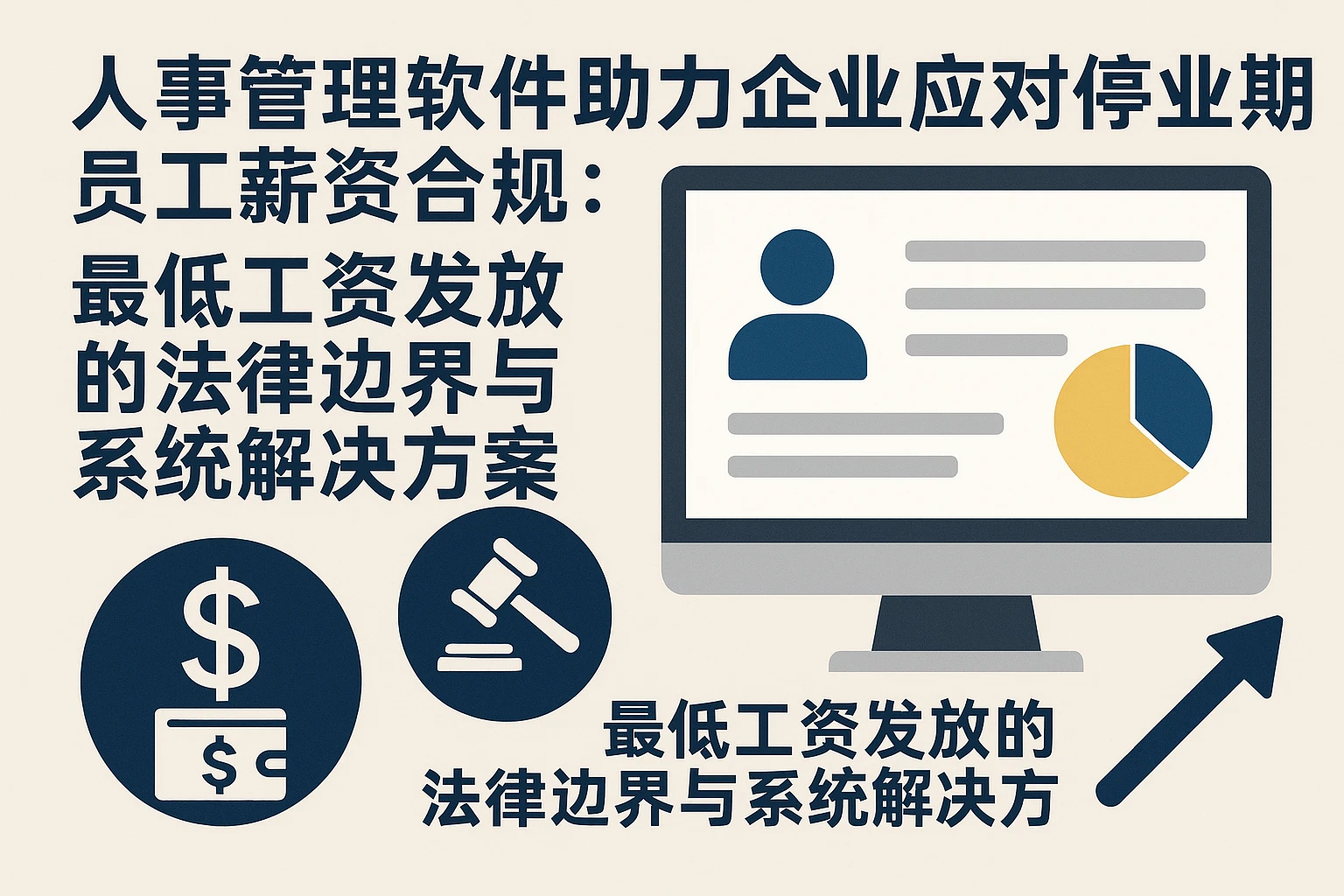 人事管理软件助力企业应对停业期员工薪资合规:最低工资发放的法律边界与系统解决方案