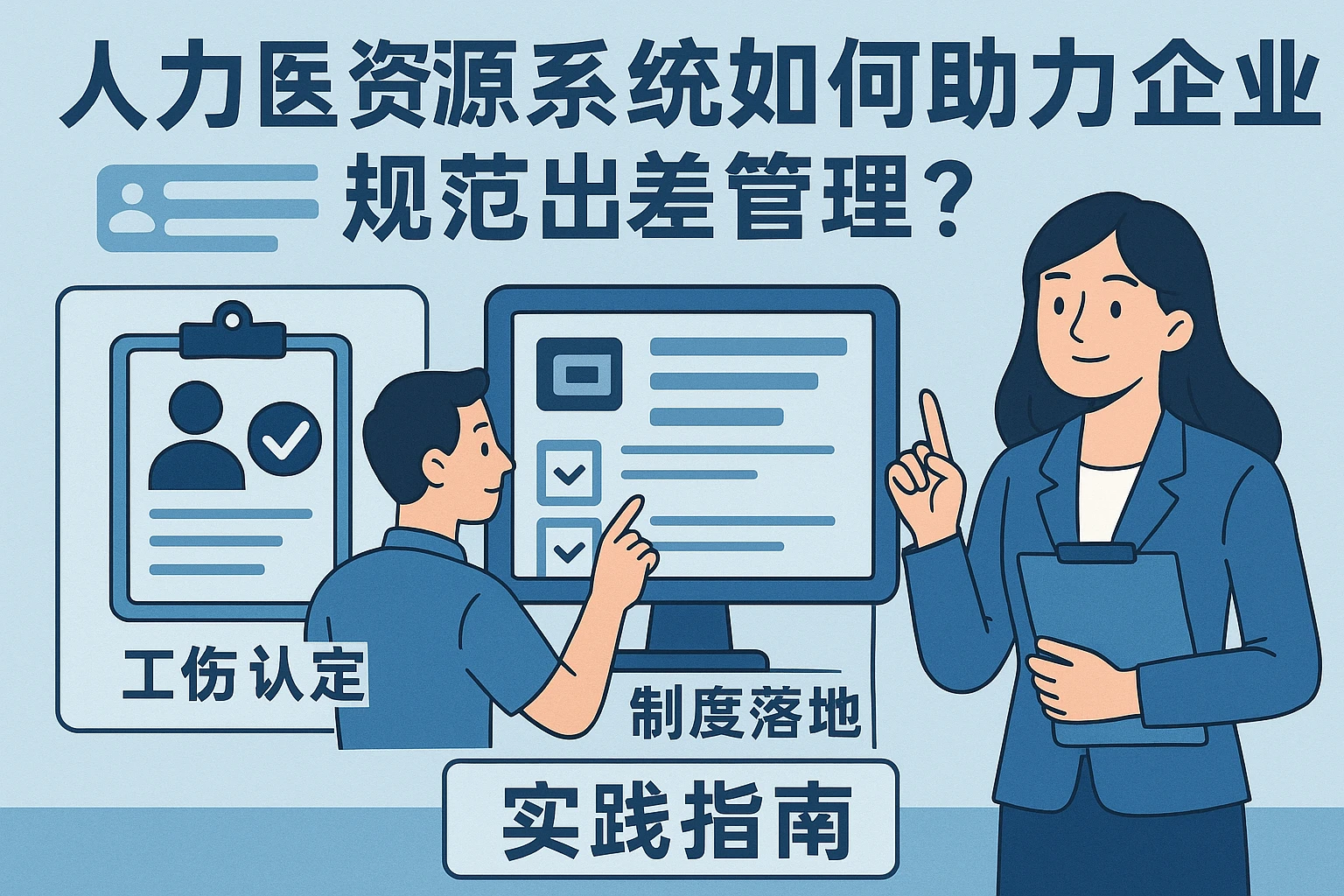 人力资源系统如何助力企业规范出差管理？从工伤认定到制度落地的实践指南