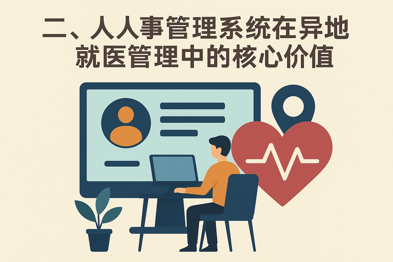 二、人事管理系统在异地就医管理中的核心价值