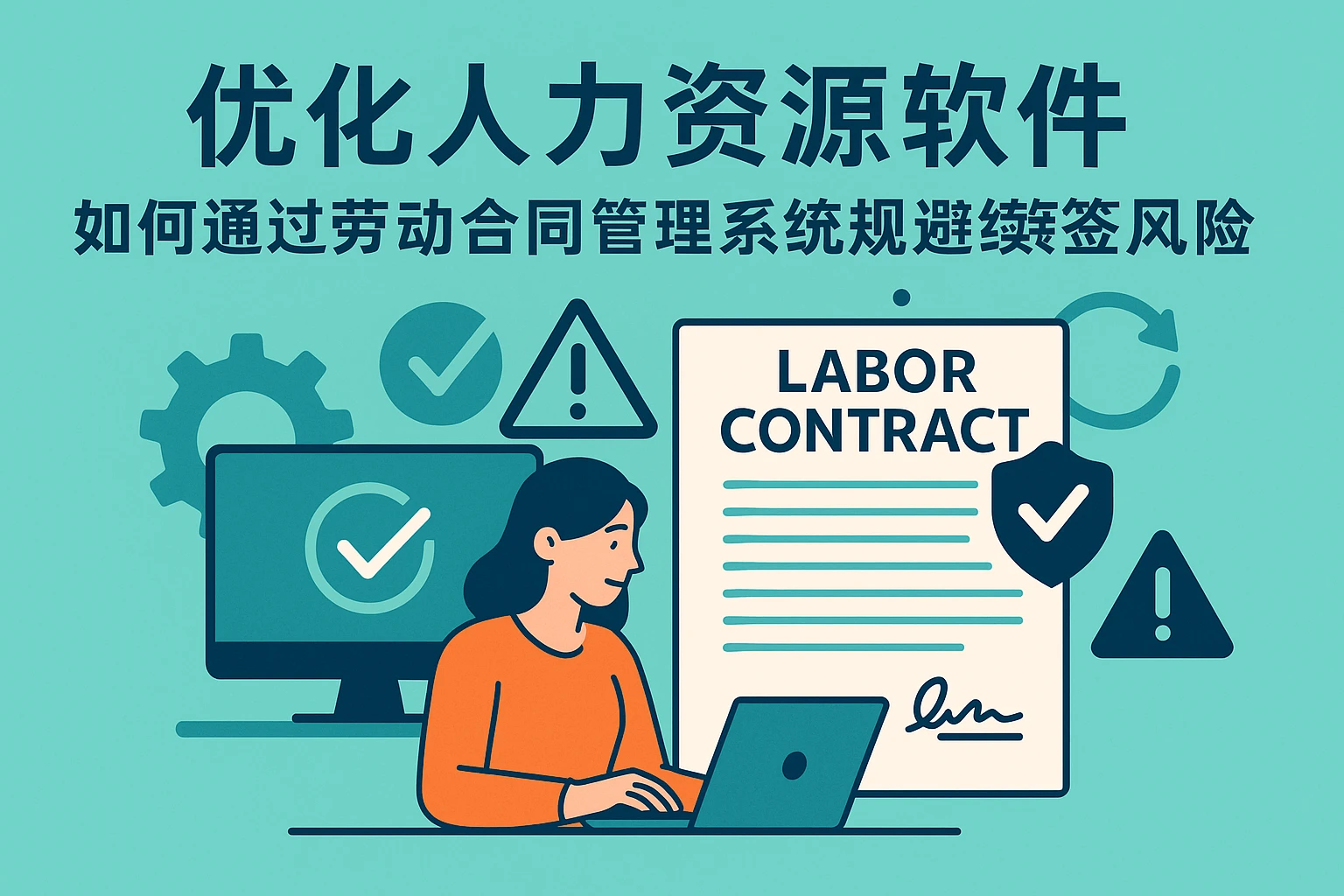 优化人力资源软件：如何通过劳动合同管理系统规避续签风险