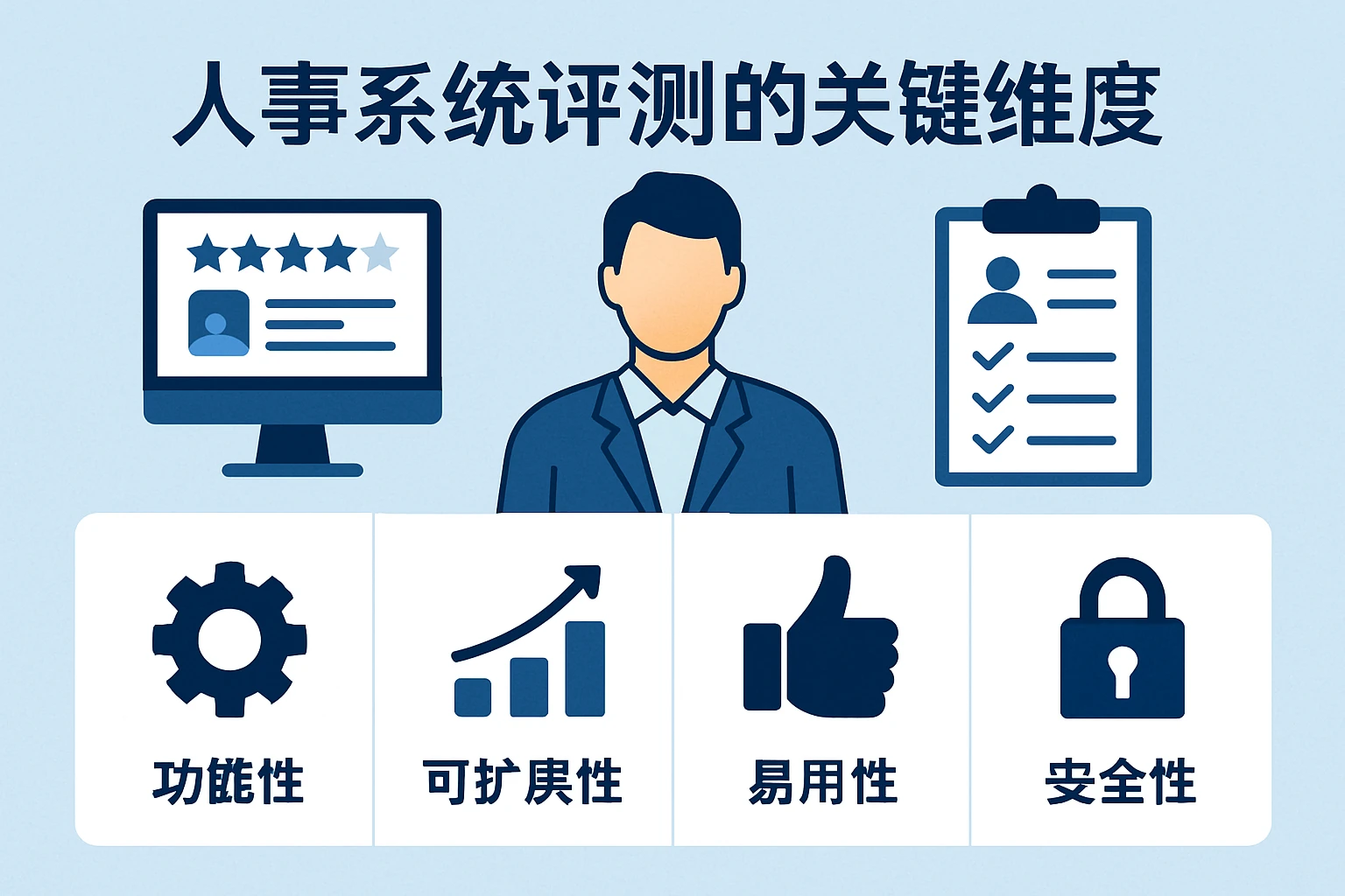 人事系统评测的关键维度