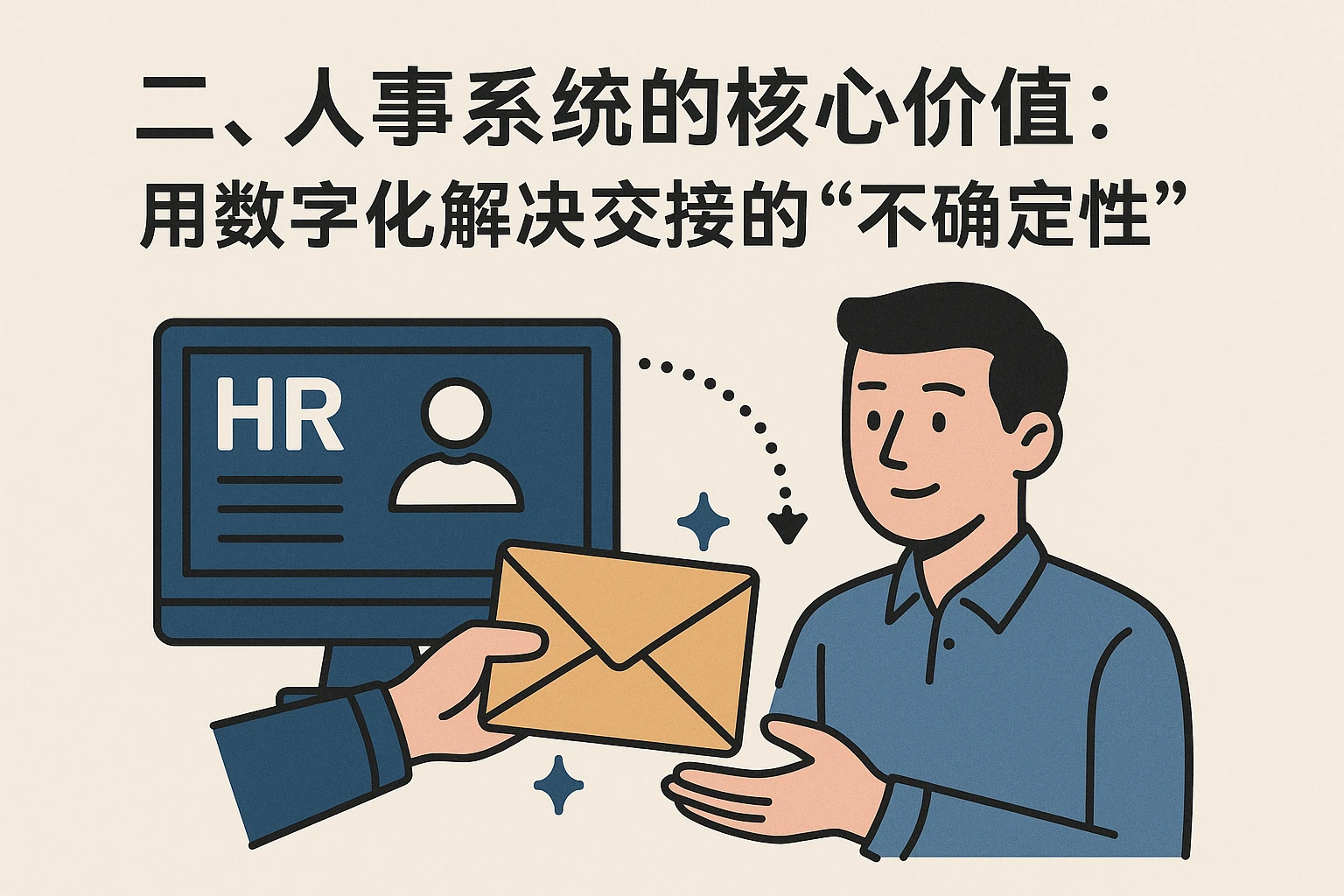二、人事系统的核心价值：用数字化解决交接的“不确定性”