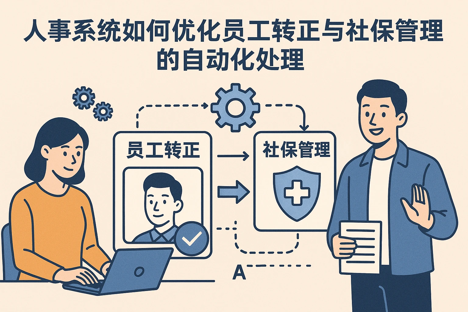 人事系统如何优化员工转正与社保管理的自动化处理