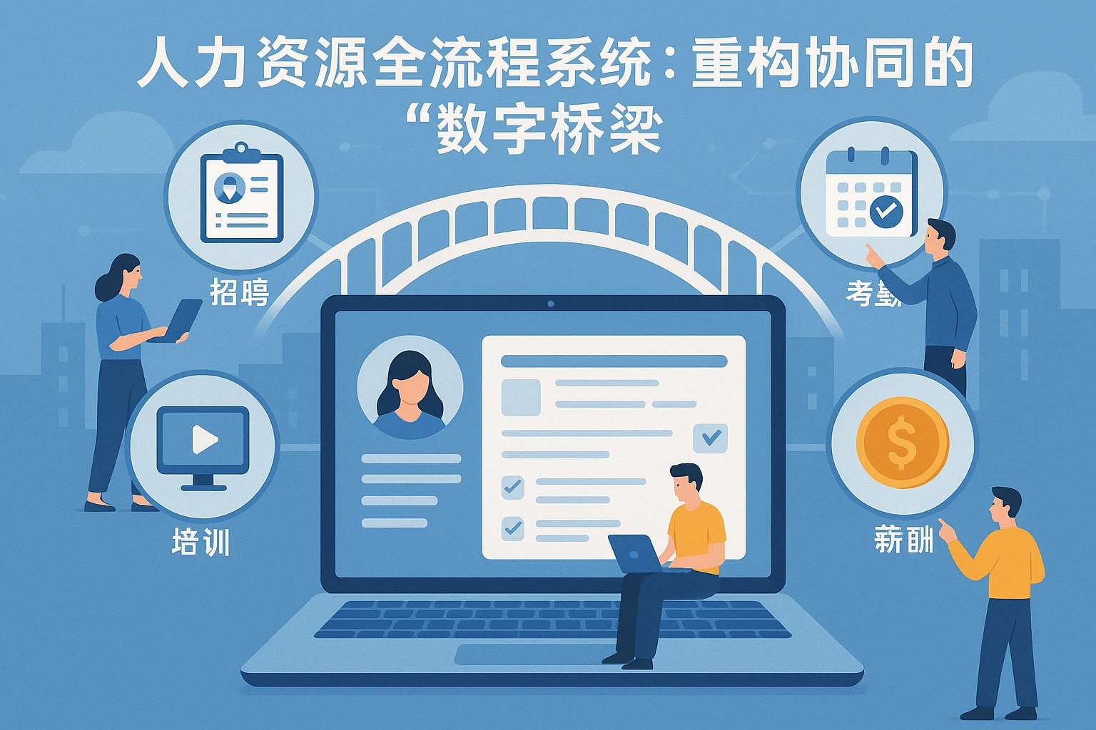 人力资源全流程系统:重构协同的“数字桥梁”
