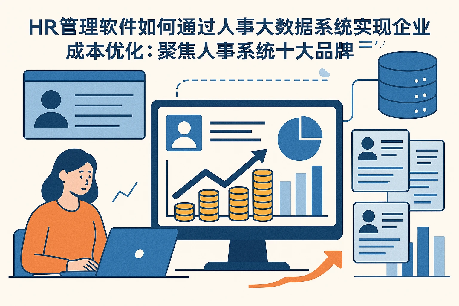 HR管理软件如何通过人事大数据系统实现企业成本优化:聚焦人事系统十大品牌