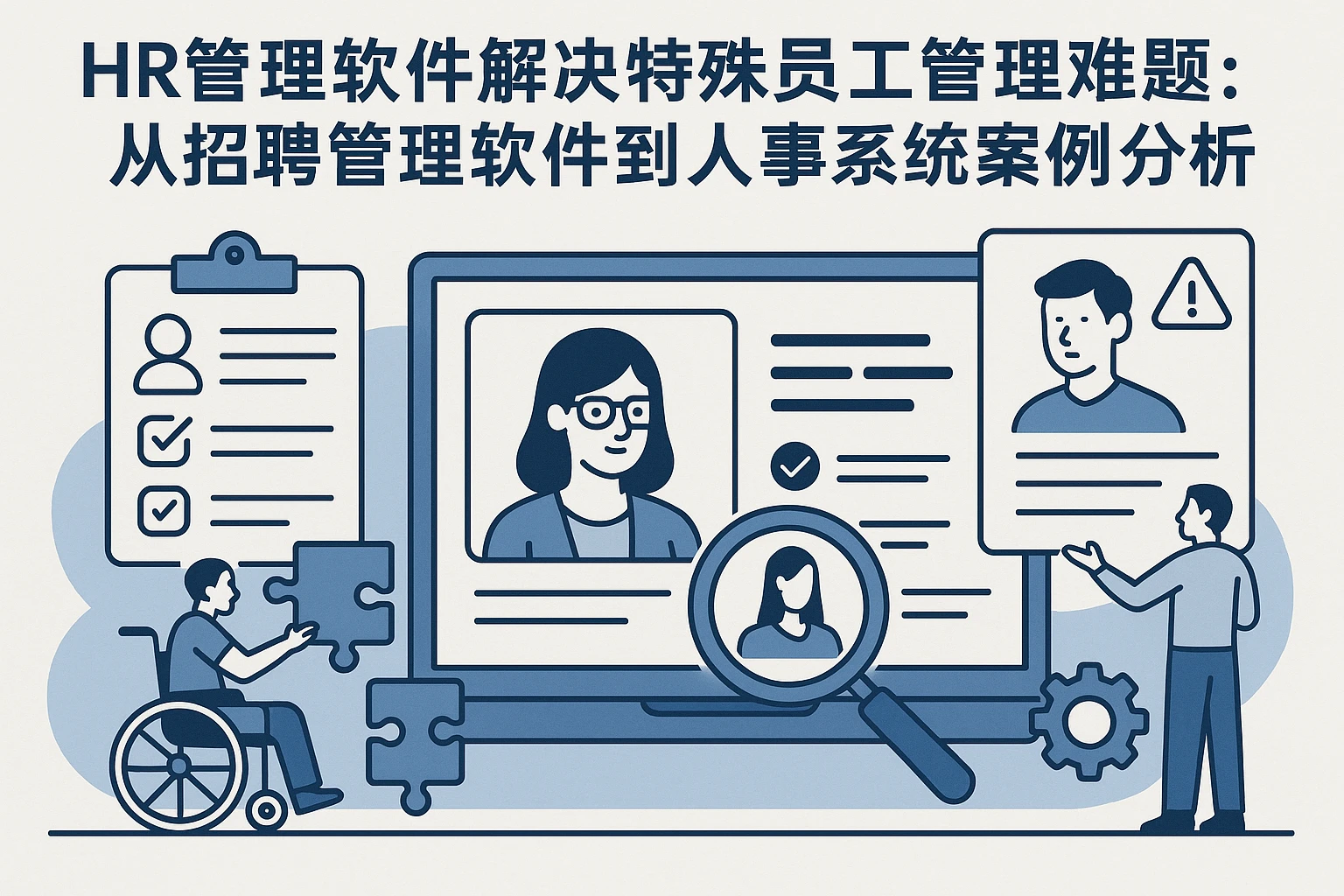 HR管理软件解决特殊员工管理难题：从招聘管理软件到人事系统案例分析