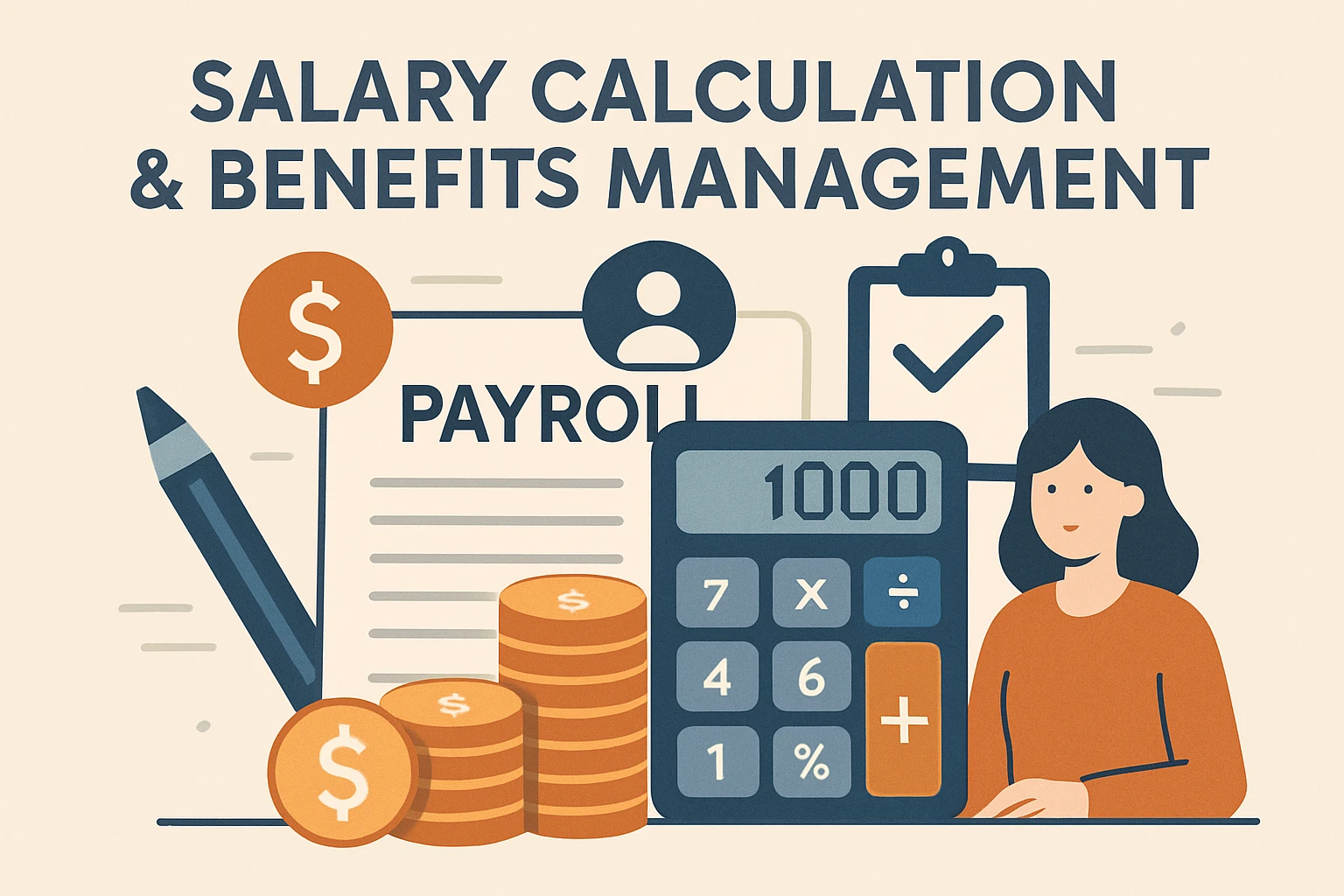 薪资计算与福利管理