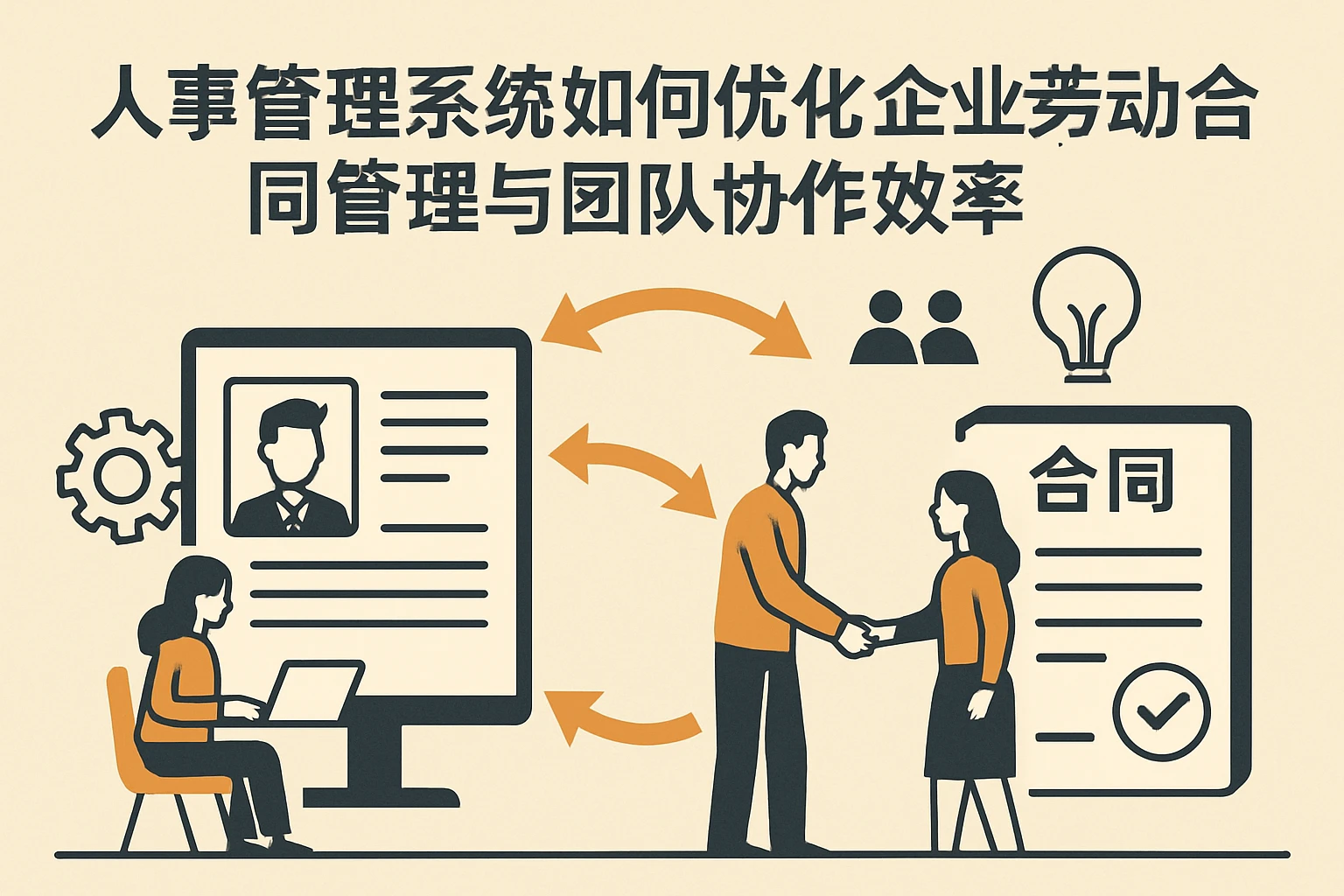 人事管理系统如何优化企业劳动合同管理与团队协作效率