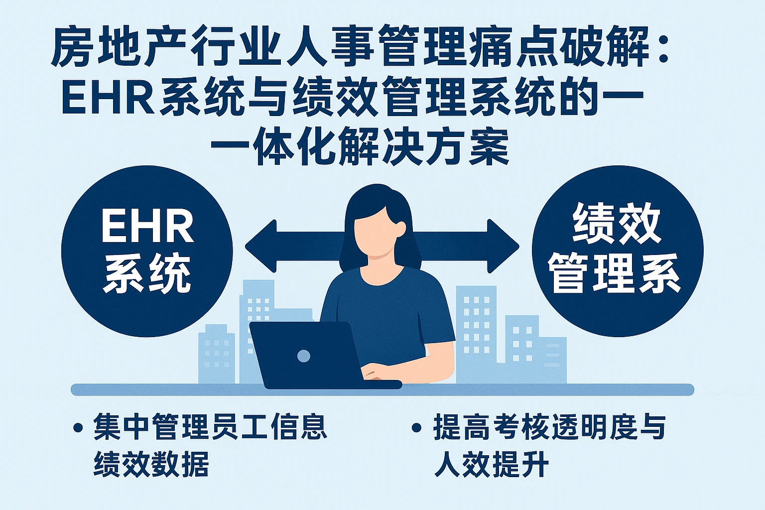房地产行业人事管理痛点破解：EHR系统与绩效管理系统的一体化解决方案