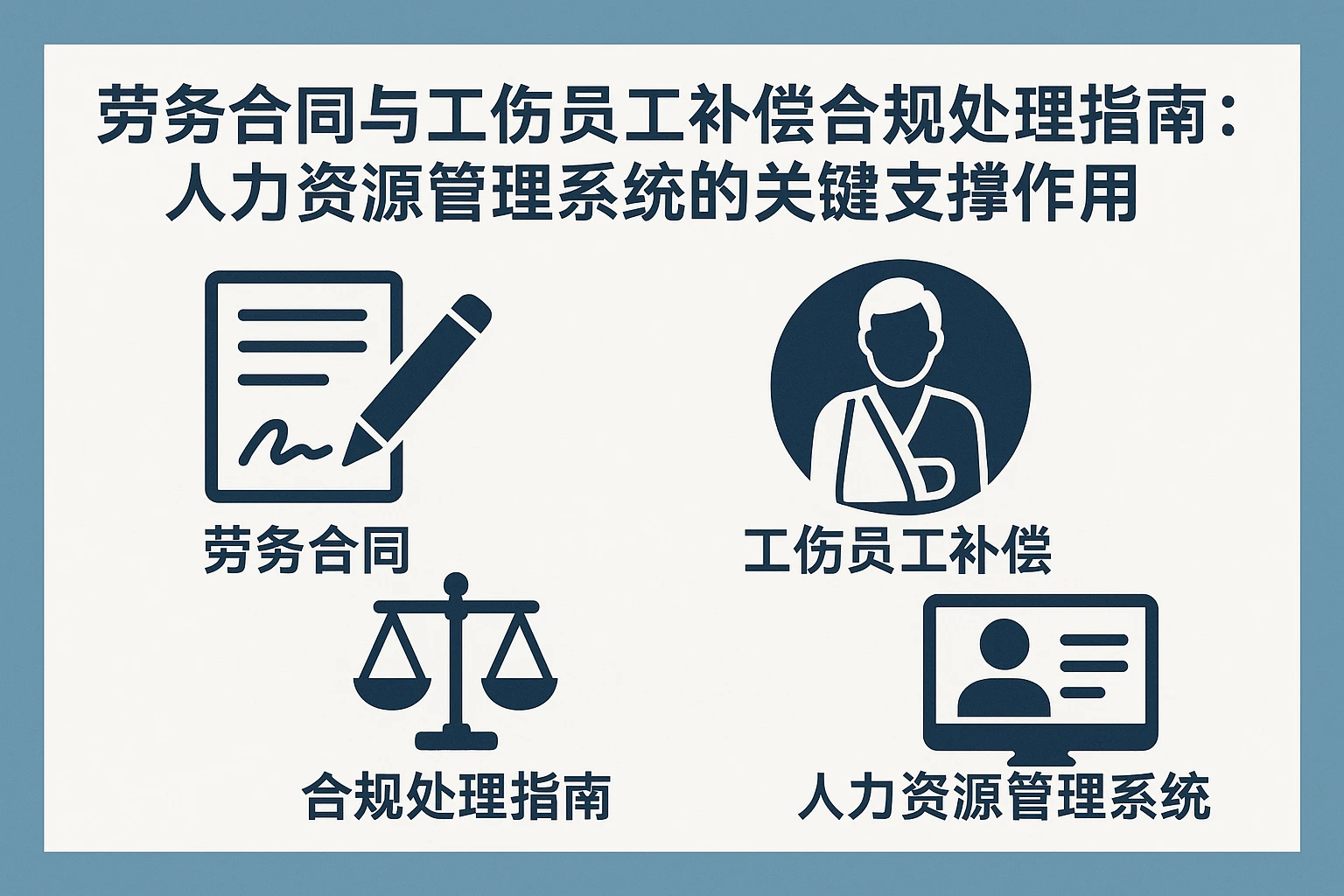 劳务合同与工伤员工补偿合规处理指南:人力资源管理系统的关键支撑作用