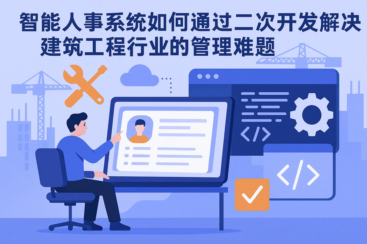 智能人事系统如何通过二次开发解决建筑工程行业的管理难题