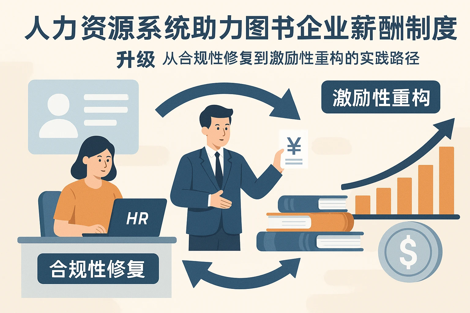 人力资源系统助力图书企业薪酬制度升级：从合规性修复到激励性重构的实践路径