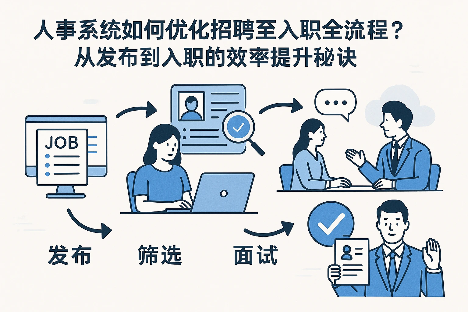 人事系统如何优化招聘至入职全流程？从发布到入职的效率提升秘诀