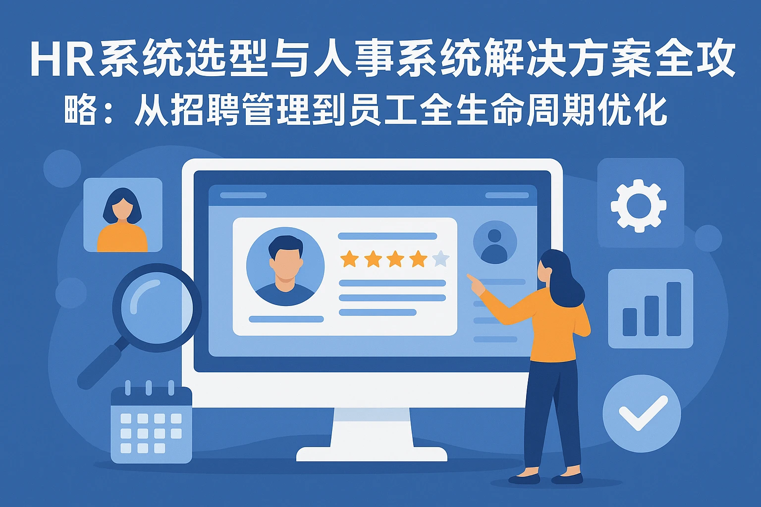 HR系统选型与人事系统解决方案全攻略:从招聘管理到员工全生命周期优化
