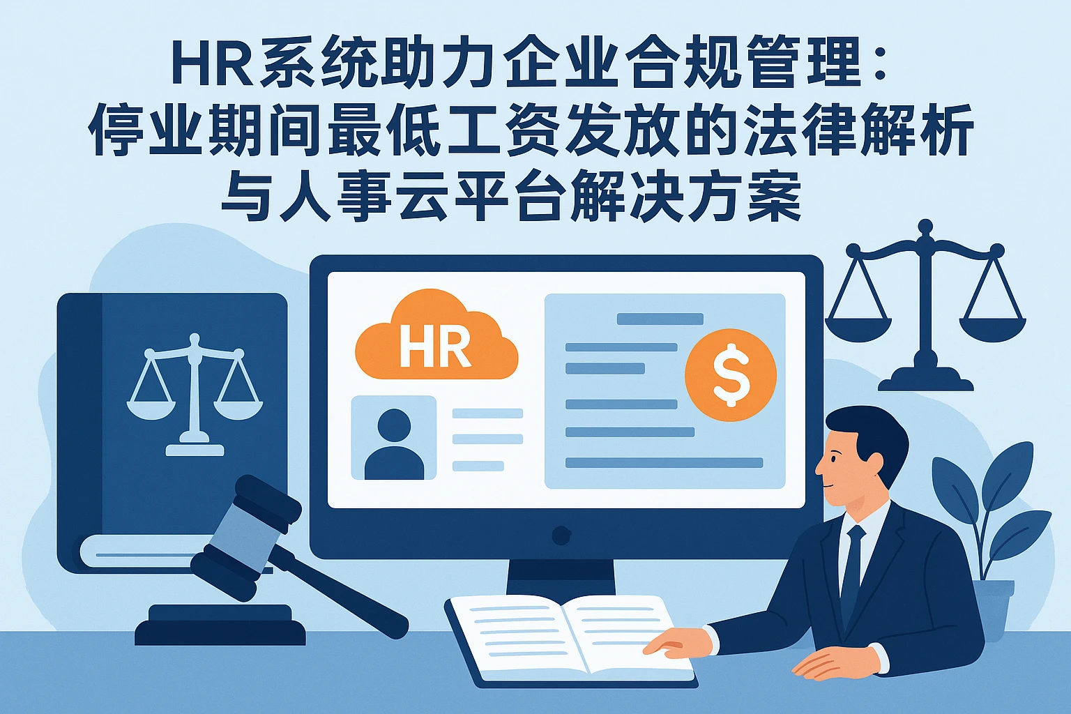HR系统助力企业合规管理:停业期间最低工资发放的法律解析与人事云平台解决方案