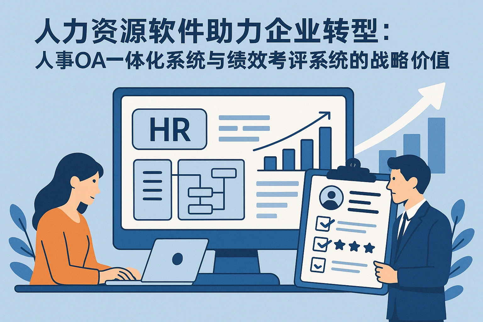 人力资源软件助力企业转型：人事OA一体化系统与绩效考评系统的战略价值