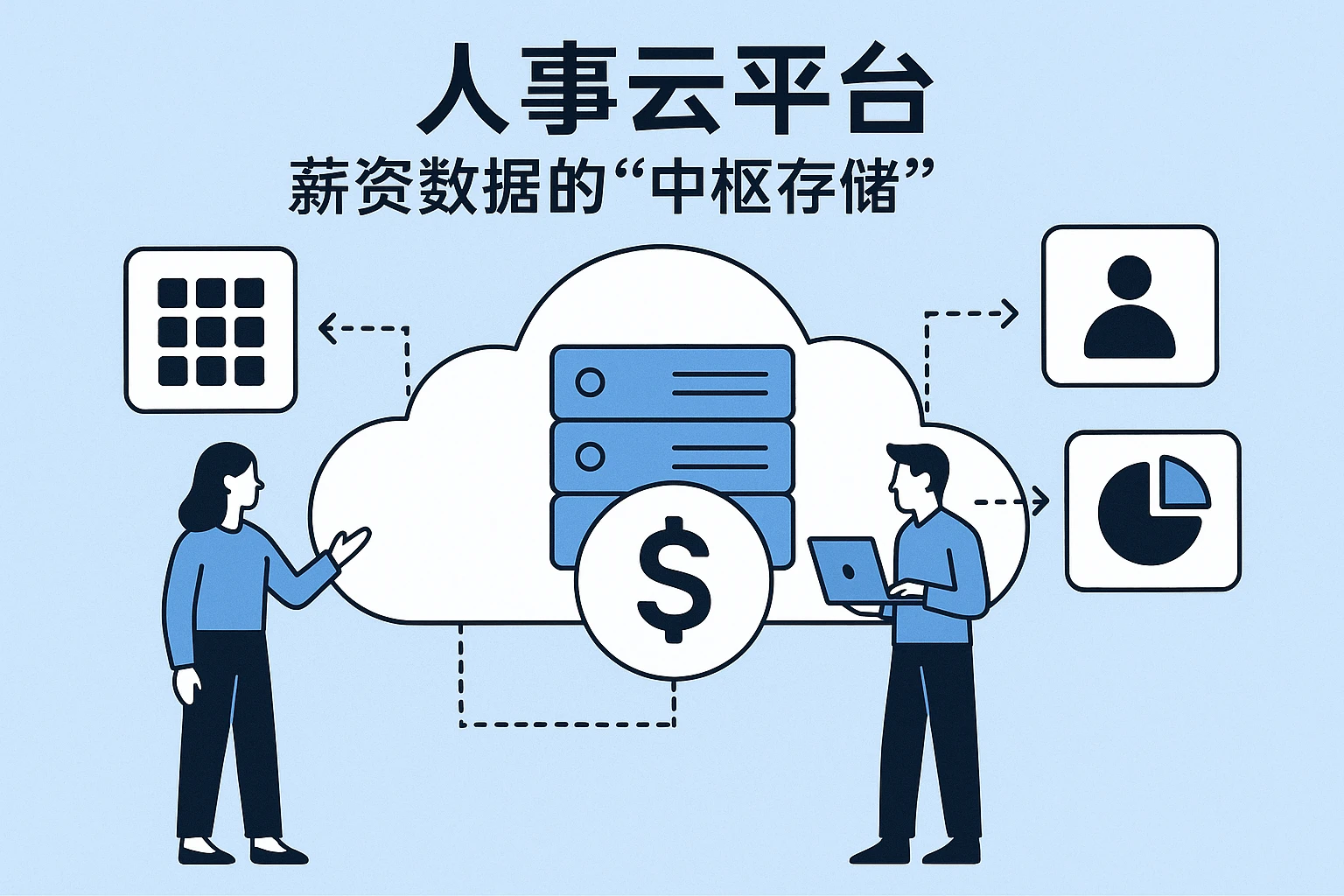 2. 人事云平台：薪资数据的“中枢存储”