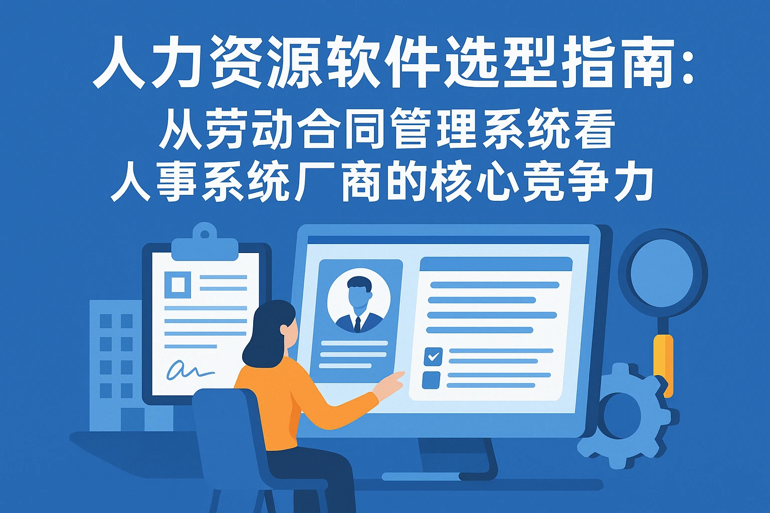 人力资源软件选型指南：从劳动合同管理系统看人事系统厂商的核心竞争力