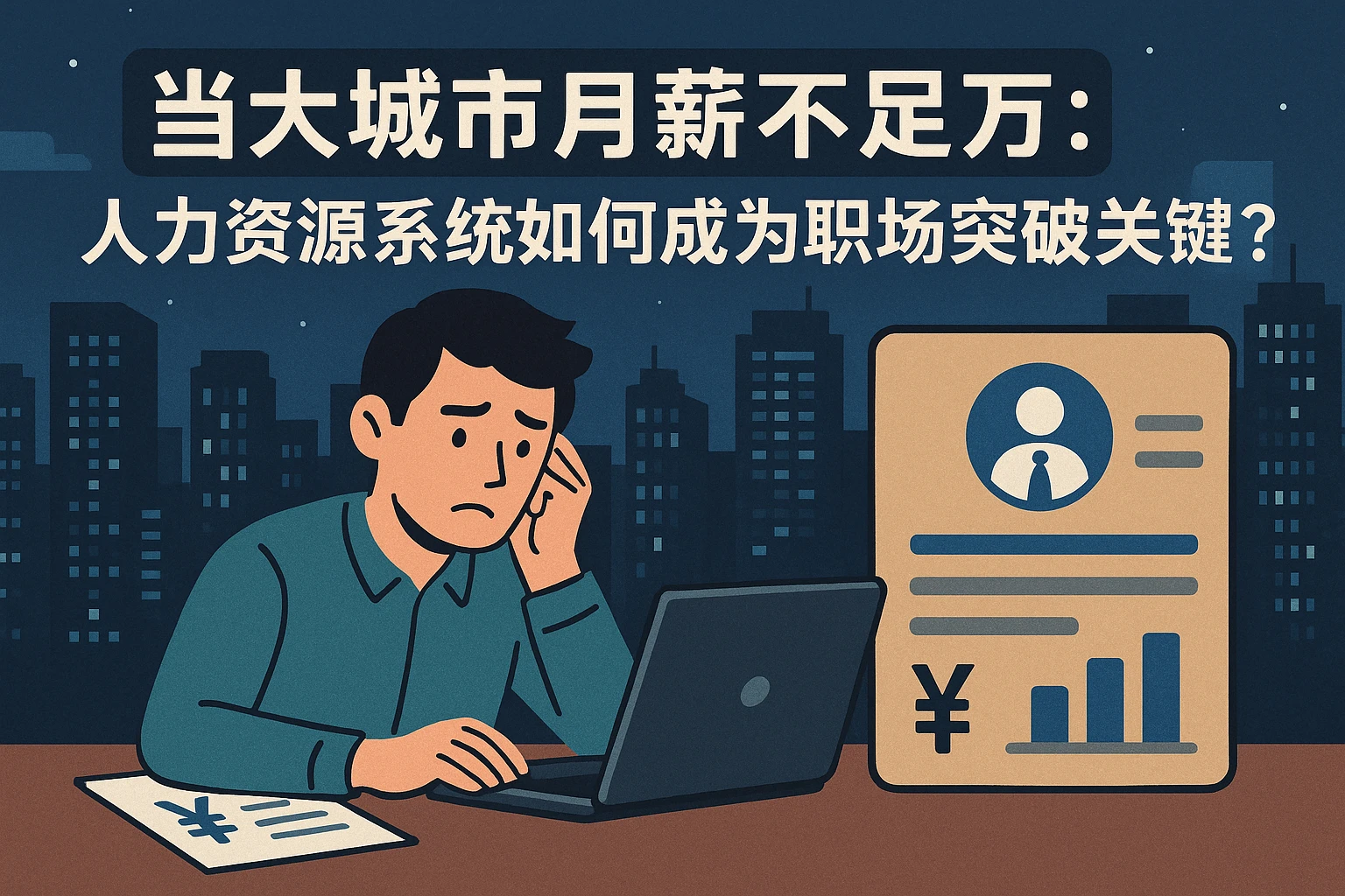 当大城市月薪不足万:人力资源系统如何成为职场突破的关键?