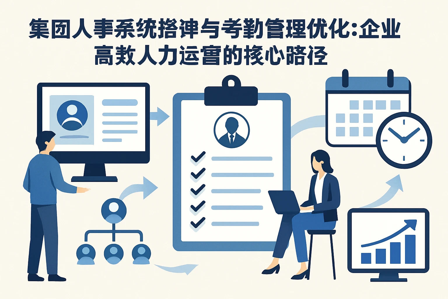 集团人事系统搭建与考勤管理优化：企业高效人力运营的核心路径