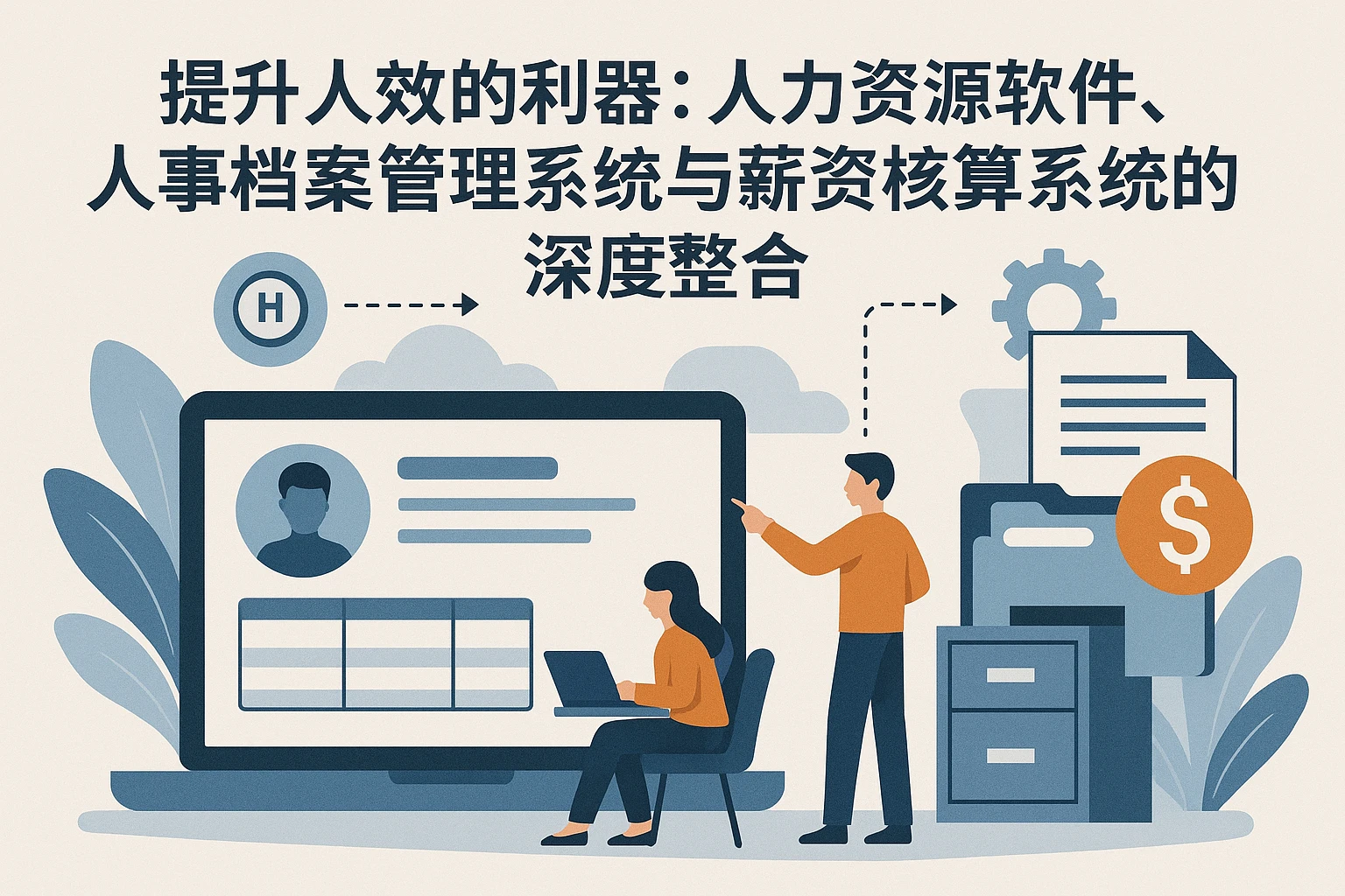 提升人效的利器：人力资源软件、人事档案管理系统与薪资核算系统的深度整合