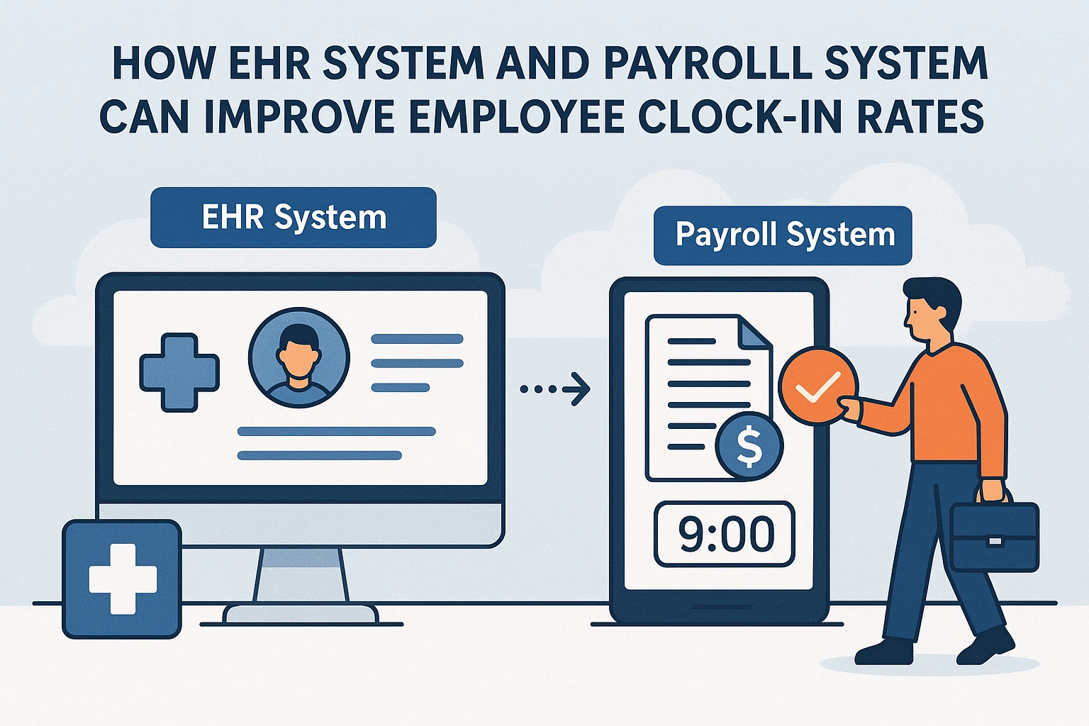 如何通过EHR系统和工资管理系统提升员工打卡签到率