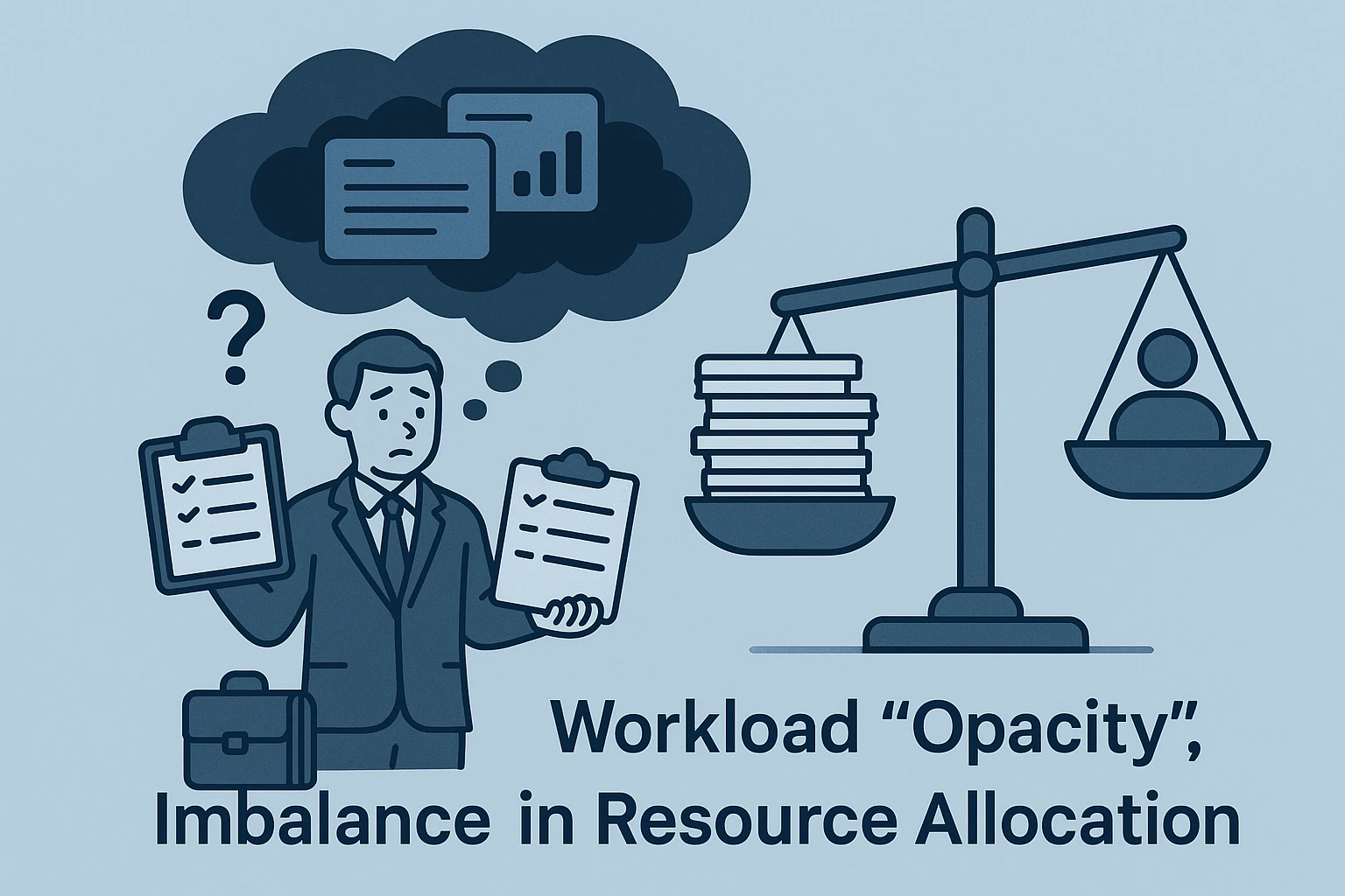 2. 工作负荷“不透明”,资源分配失衡
