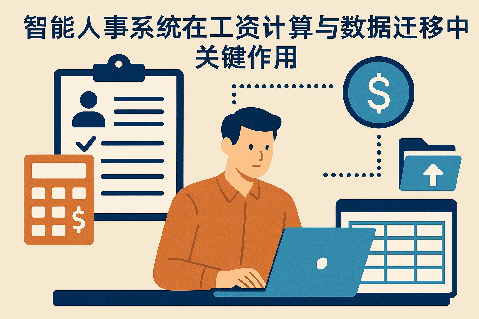 智能人事系统在工资计算与数据迁移中的关键作用