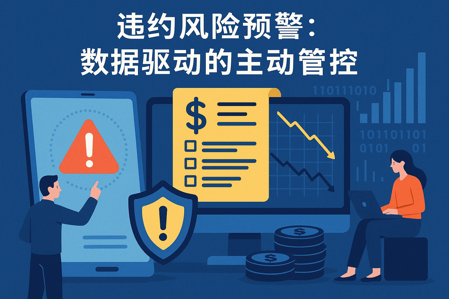 2. 违约风险预警:数据驱动的主动管控