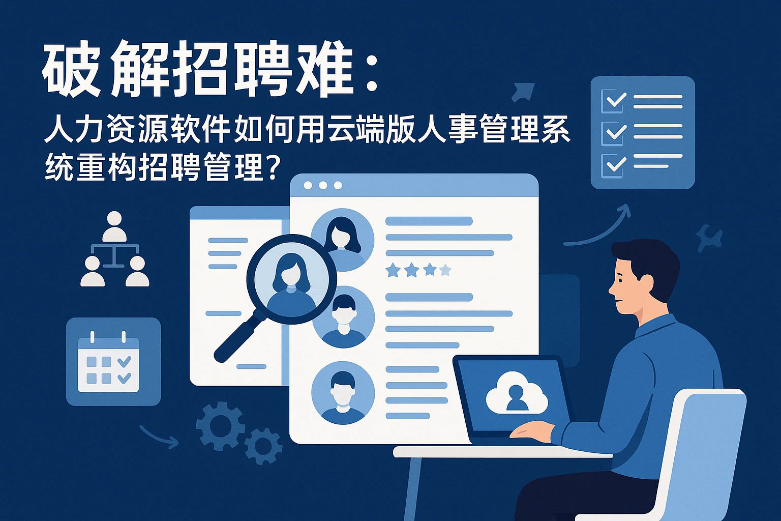 破解招聘难：人力资源软件如何用云端版人事管理系统重构招聘管理？